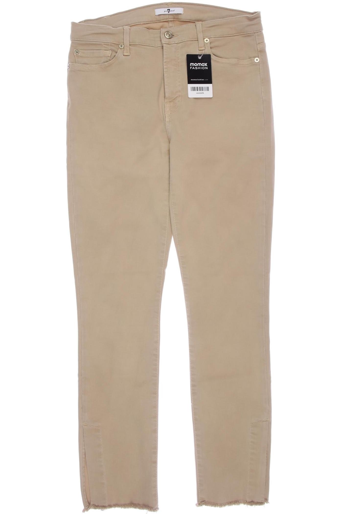 

7 for all mankind Damen Jeans, beige, Gr. 31