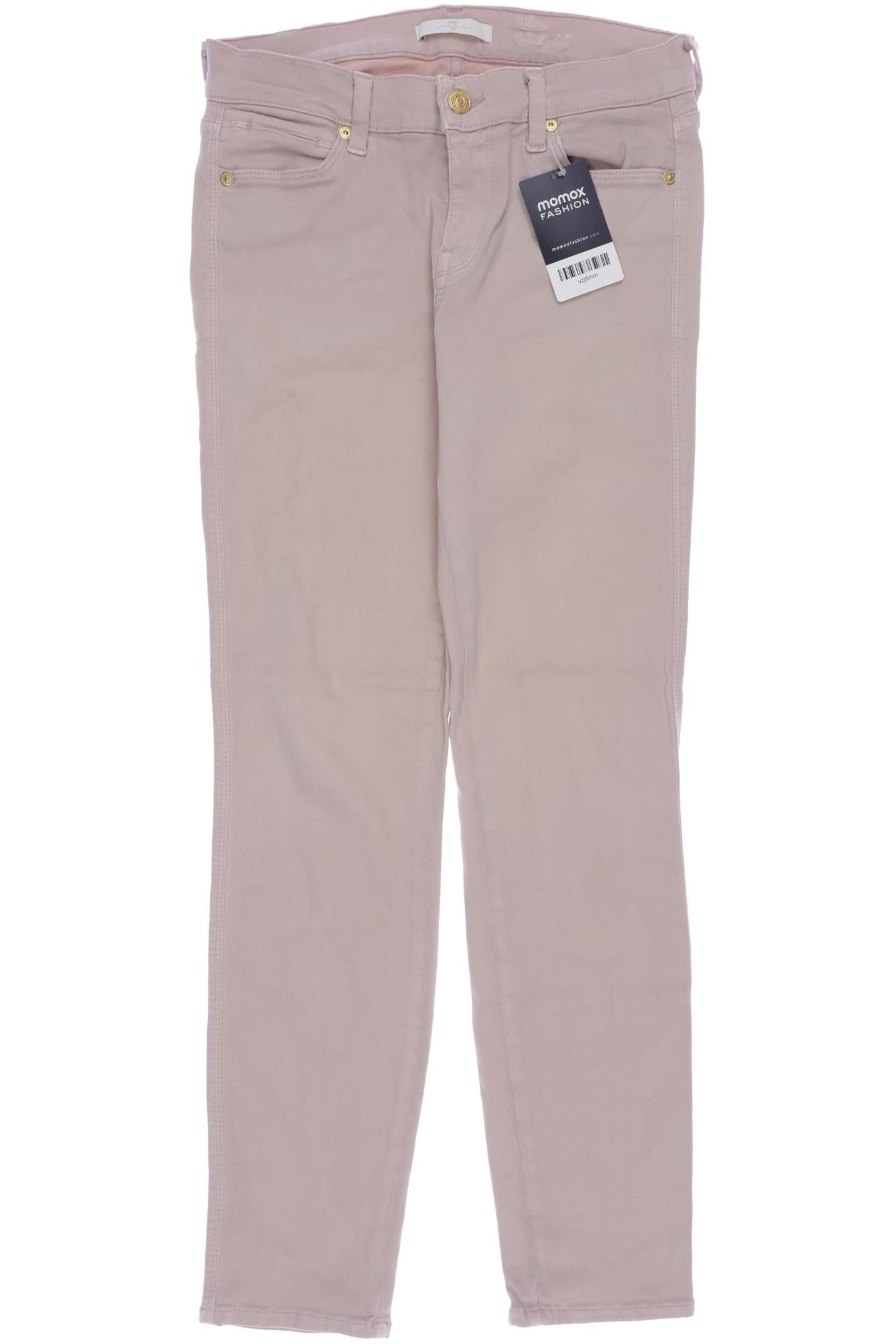 Thumbnail - 7 for all mankind Damen Jeans, beige, Gr. 28