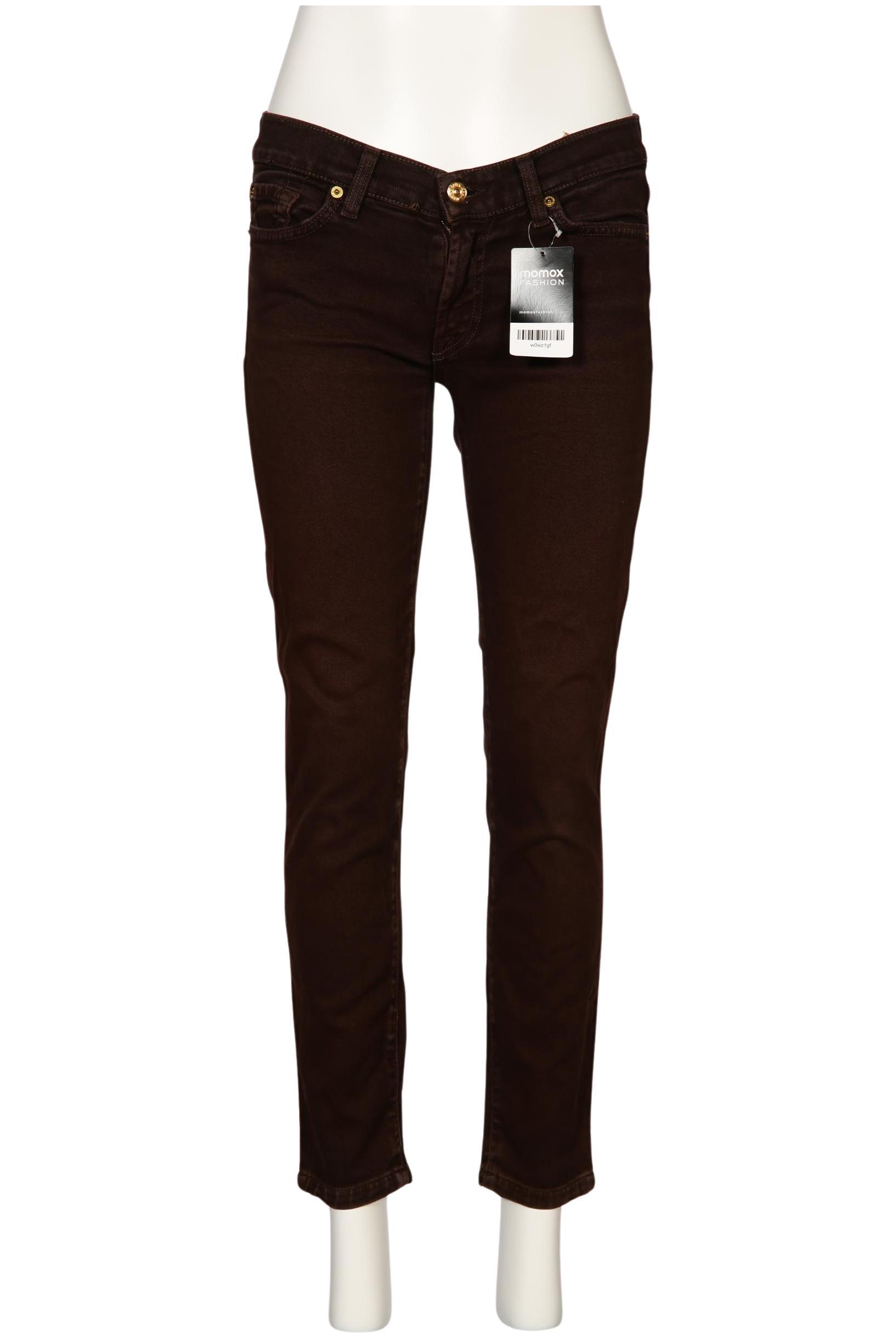 

7 for all mankind Damen Jeans, braun, Gr. 27