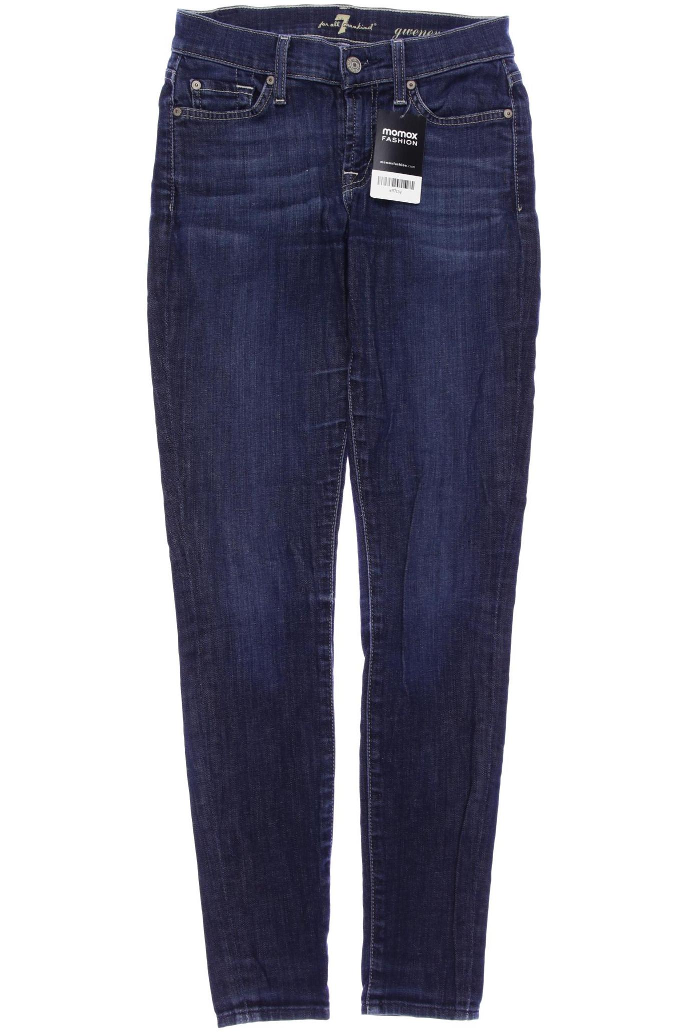 

7 for all mankind Damen Jeans, marineblau, Gr. 25