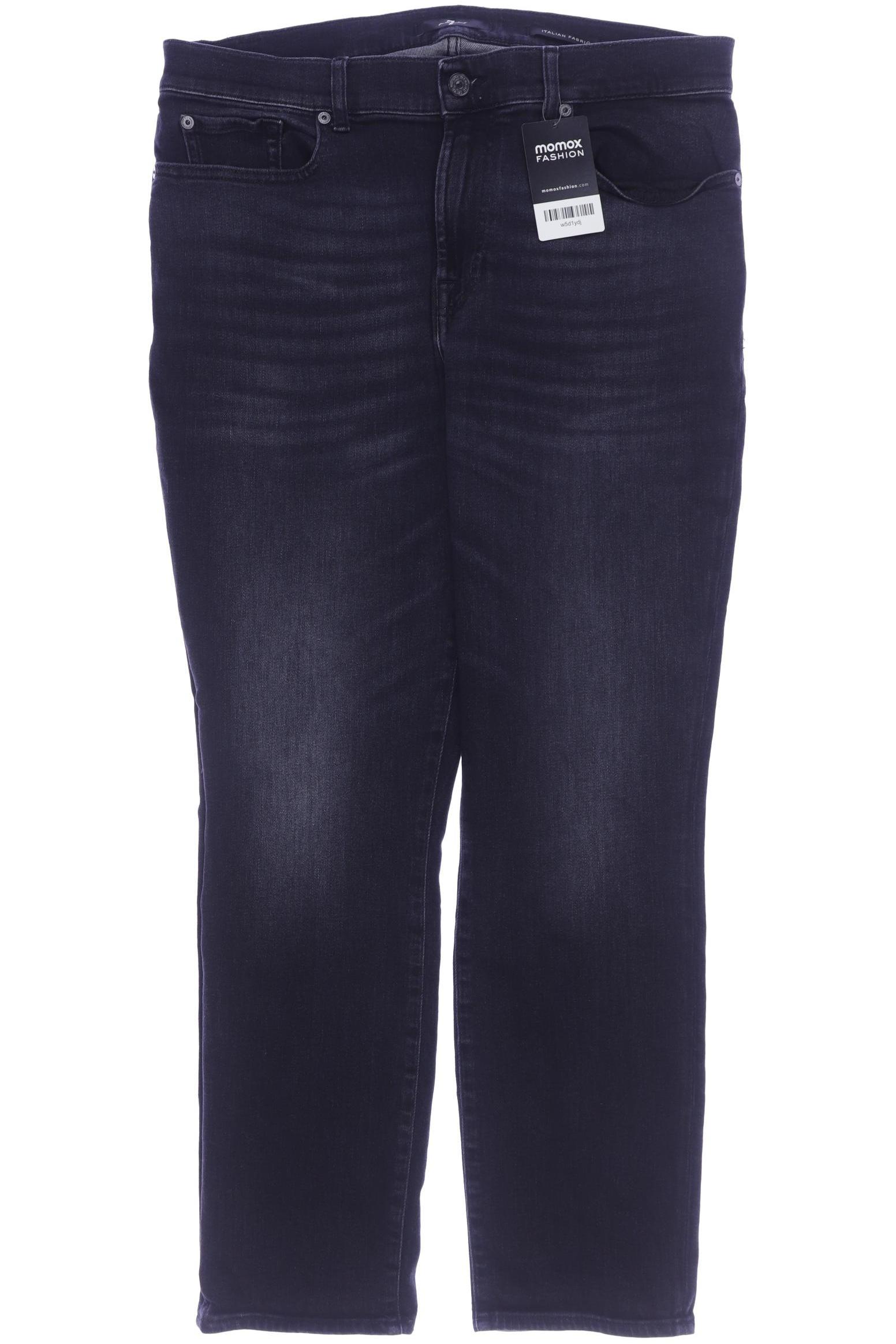 

7 for all mankind Damen Jeans, schwarz, Gr. 42