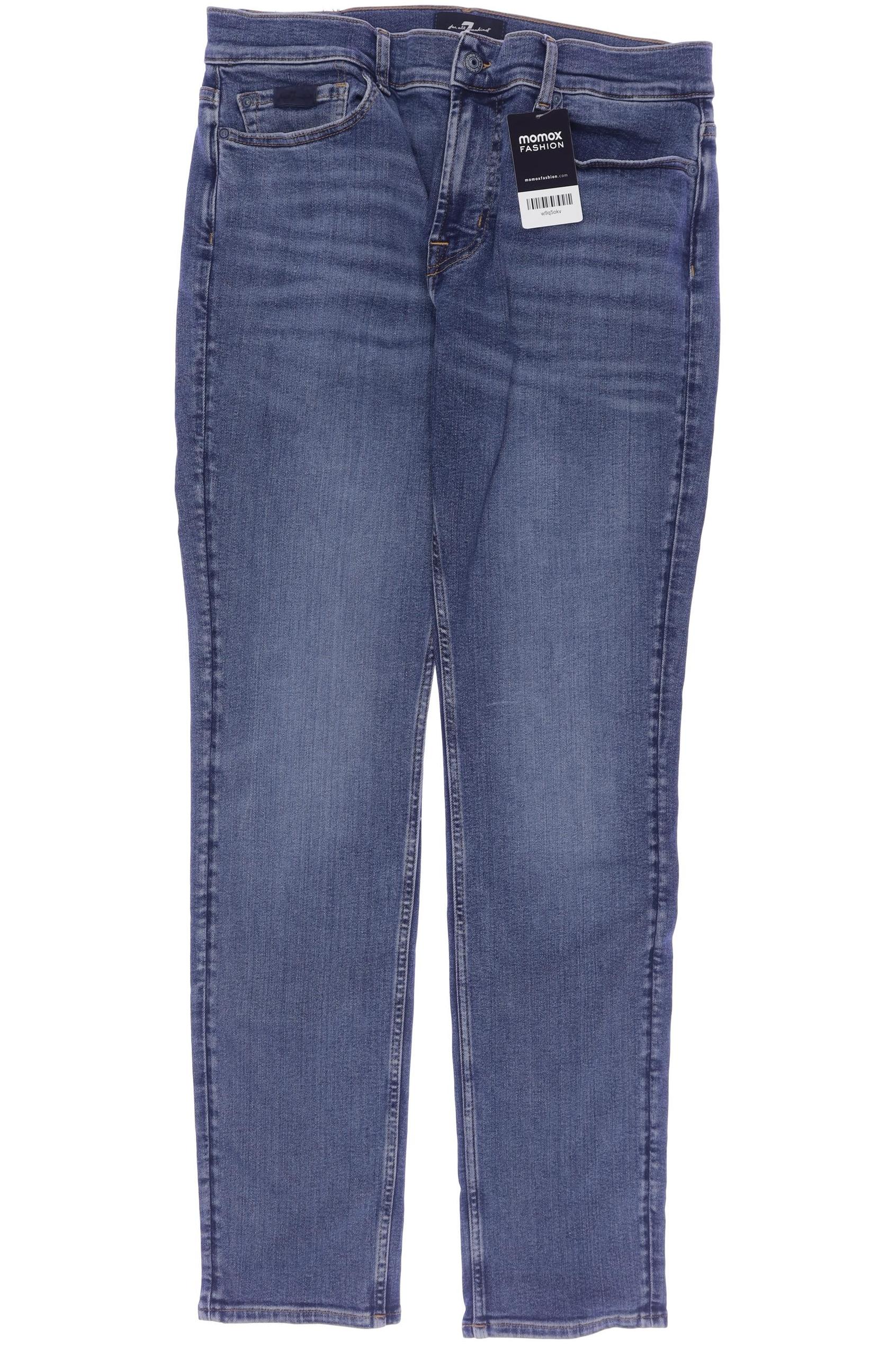 

7 for all mankind Herren Jeans, marineblau, Gr. 33