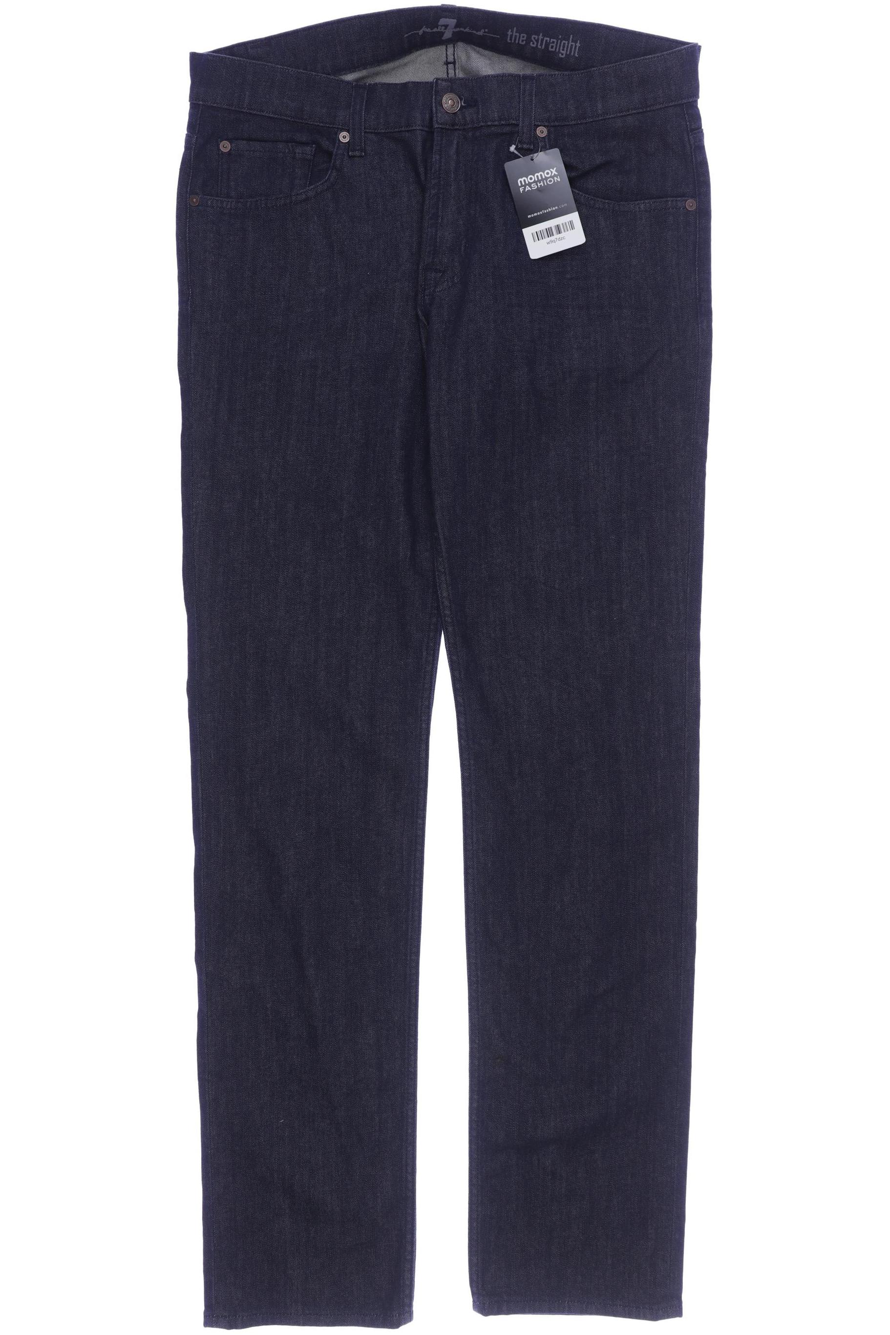 

7 for all mankind Herren Jeans, marineblau, Gr. 34