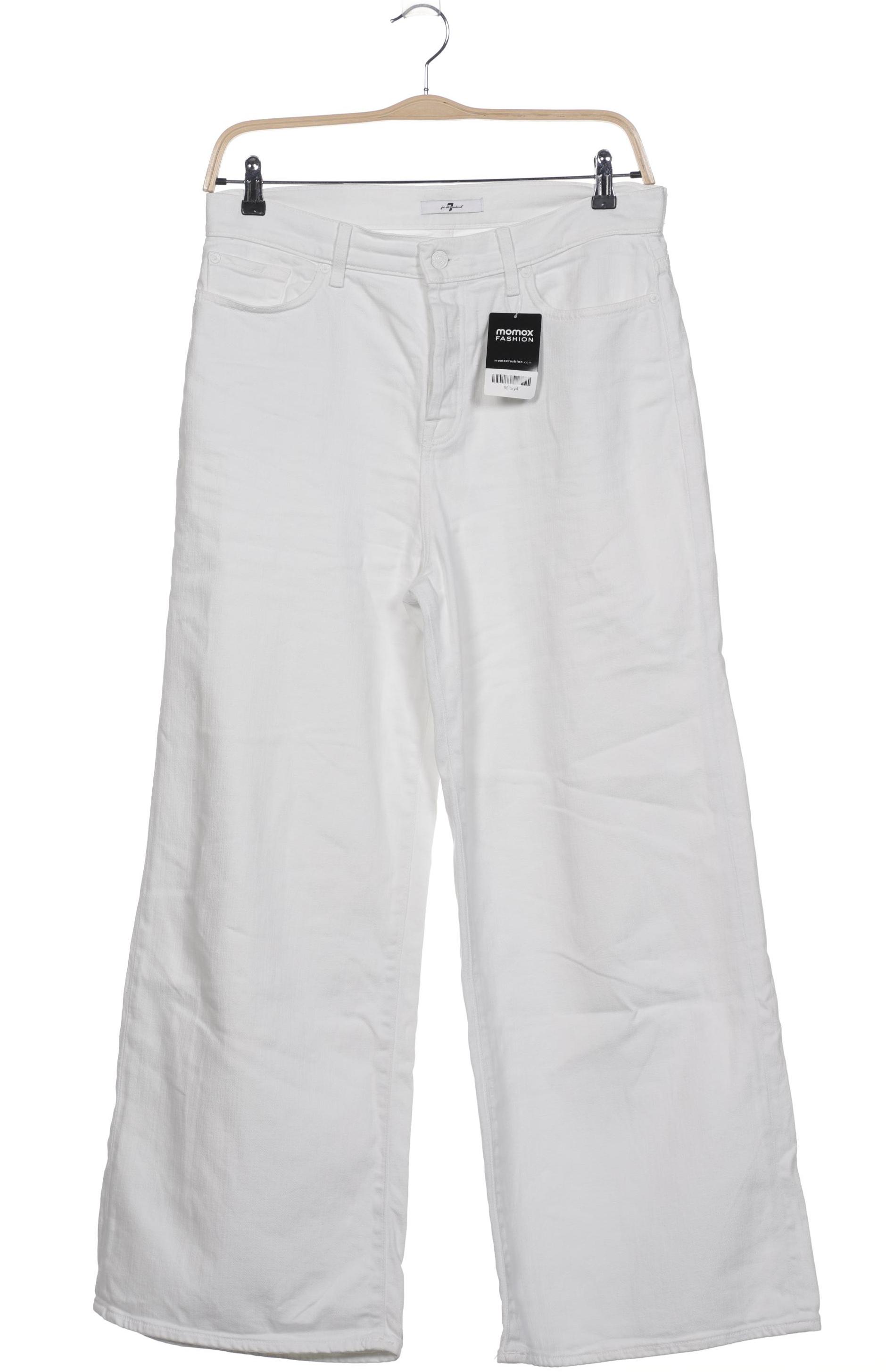 

7 for all mankind Damen Jeans, weiß, Gr. 31