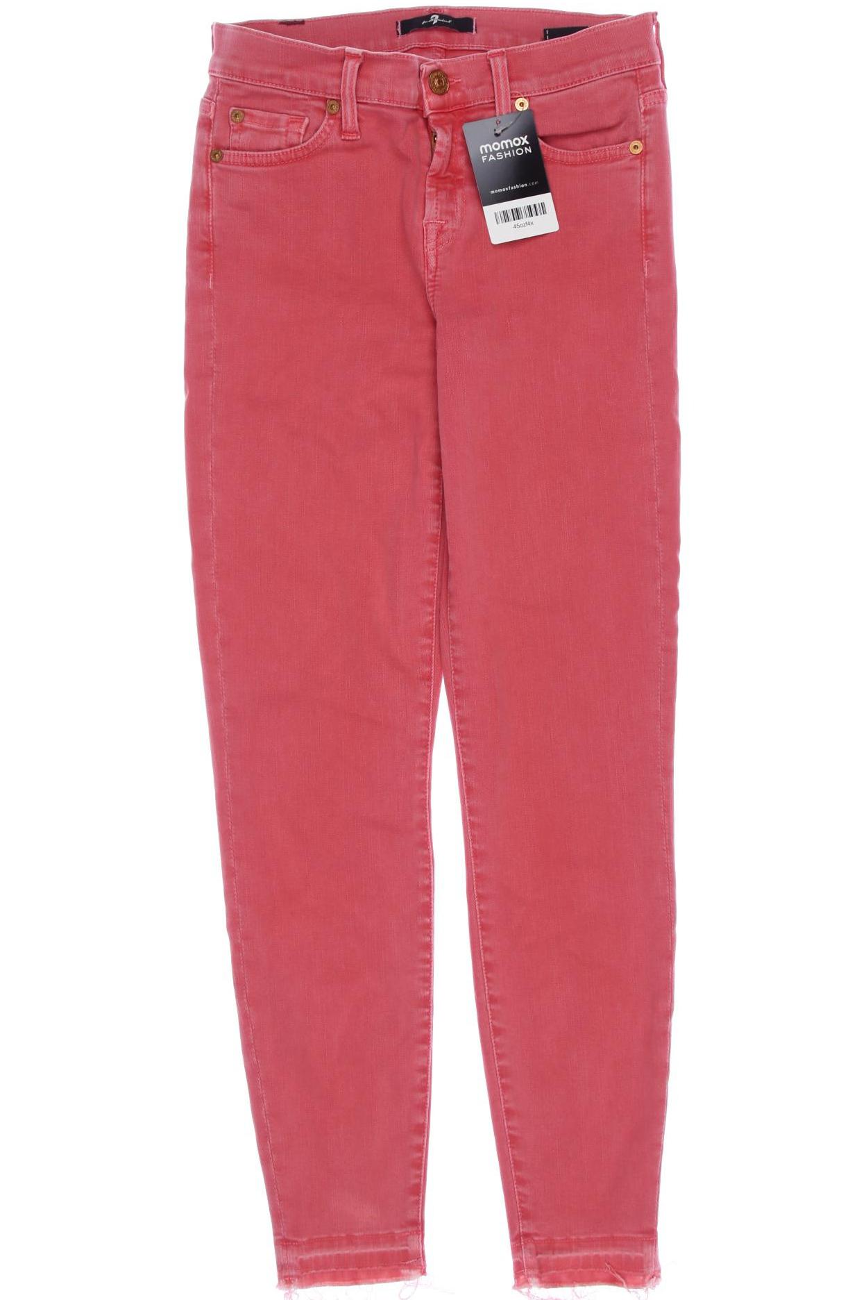 

7 for all mankind Damen Stoffhose, pink, Gr. 25