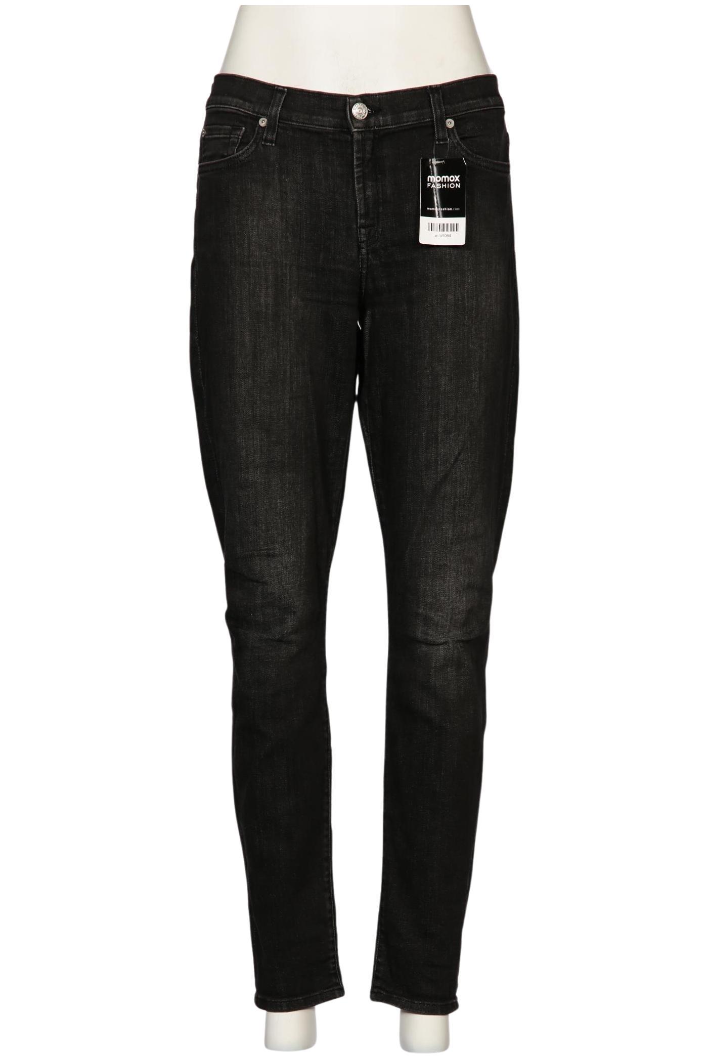 

7 for all mankind Damen Jeans, schwarz, Gr. 30