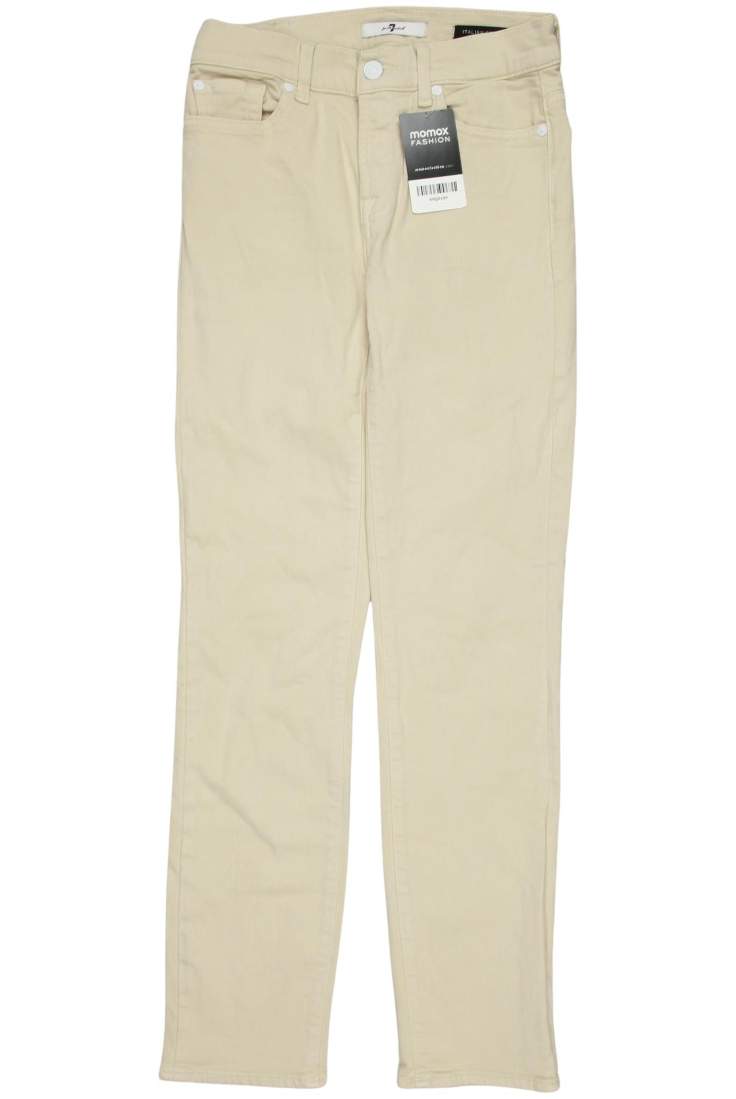 

7 for all mankind Damen Jeans, beige, Gr. 26