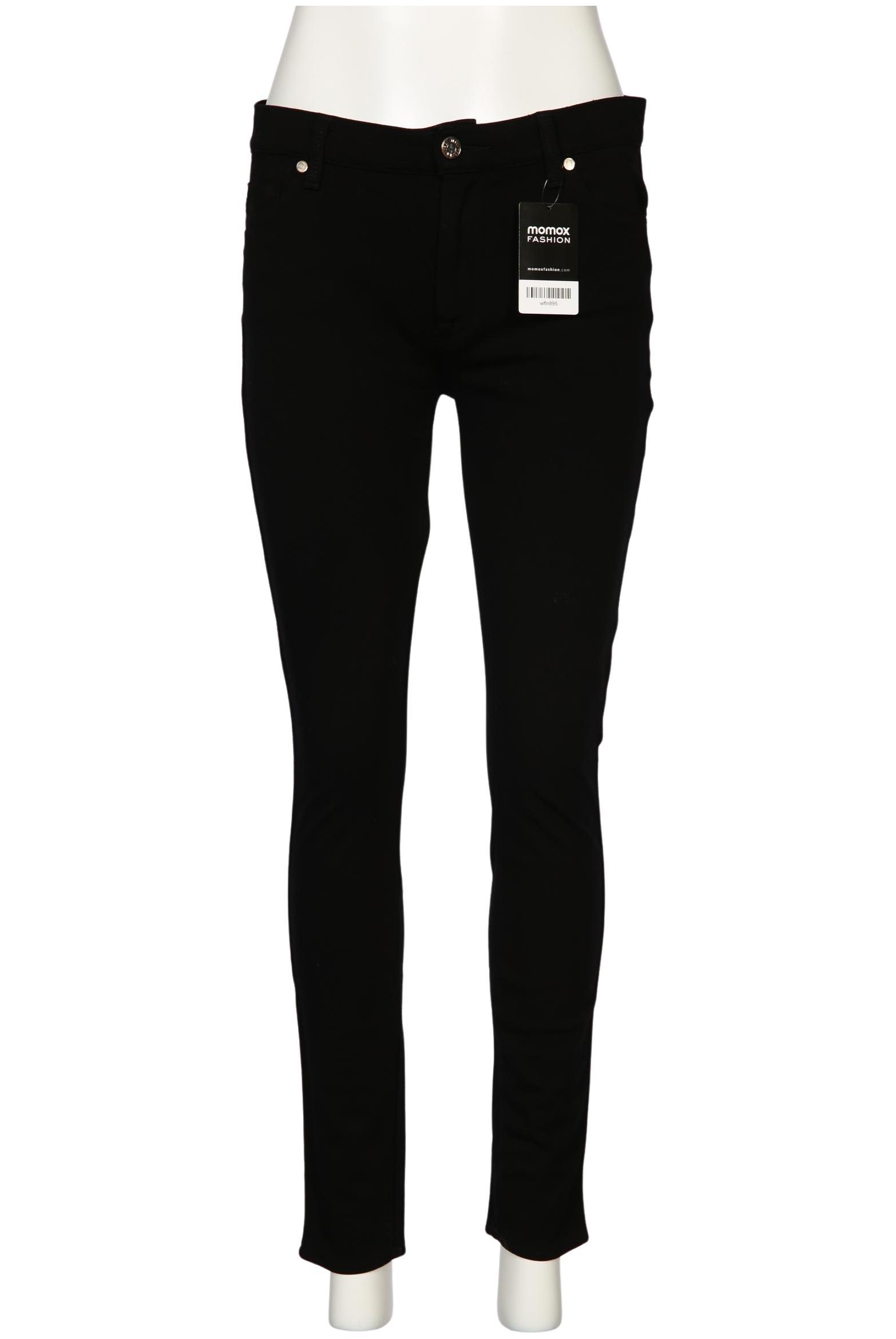 

7 for all mankind Damen Stoffhose, schwarz, Gr. 30