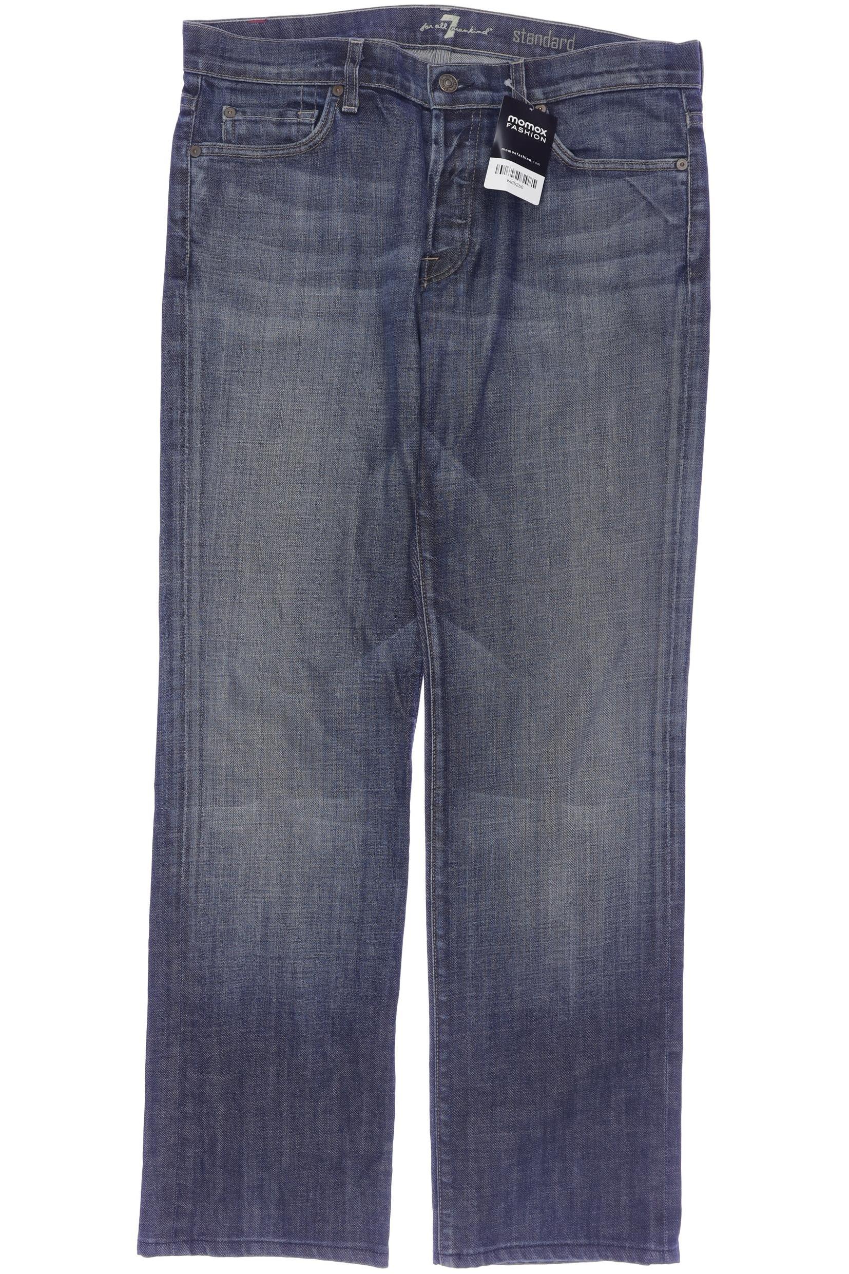 

7 for all mankind Herren Jeans, blau, Gr. 33