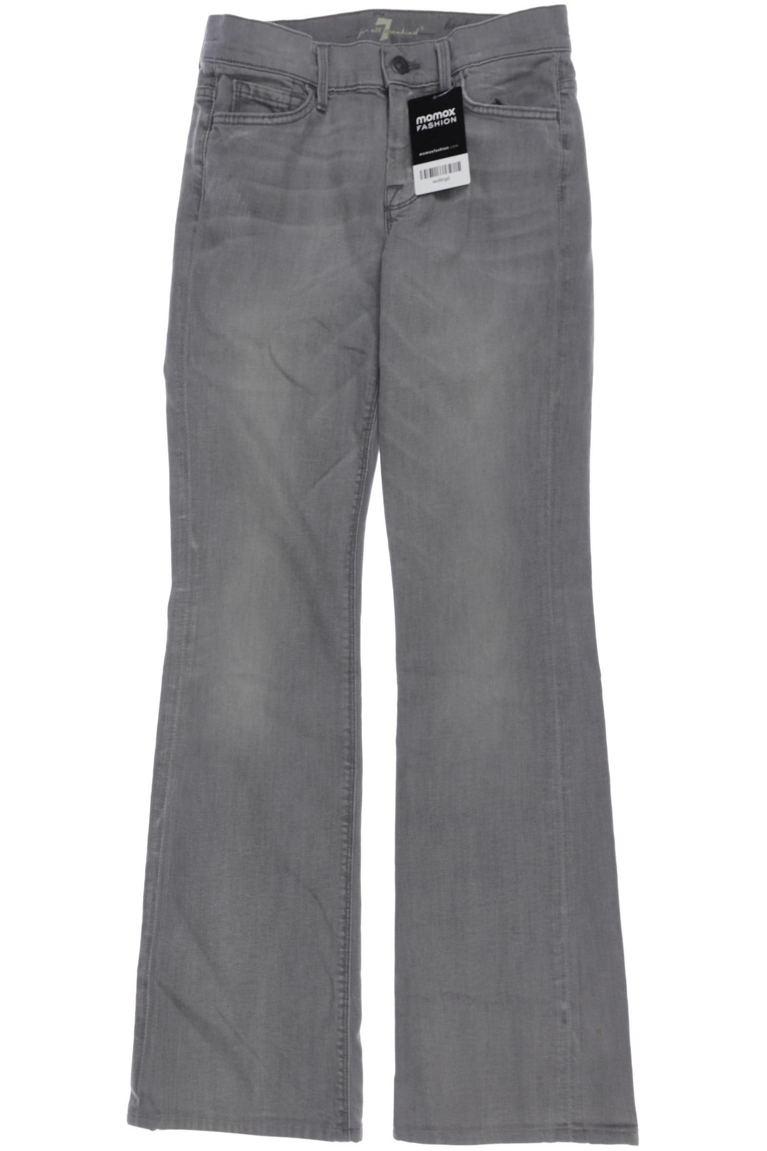 

7 for all mankind Damen Jeans, grau, Gr. 26