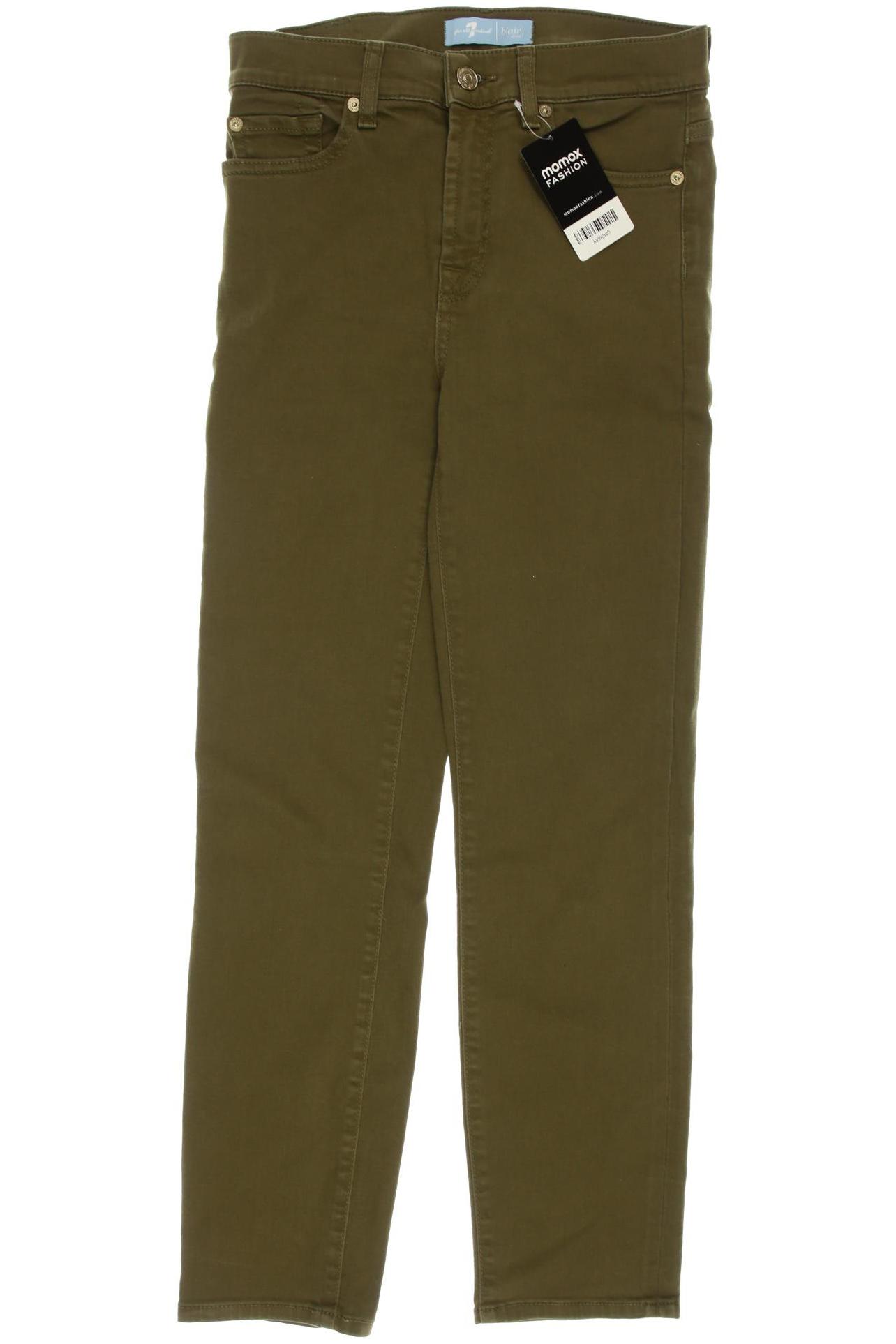 

7 for all mankind Damen Jeans, grün