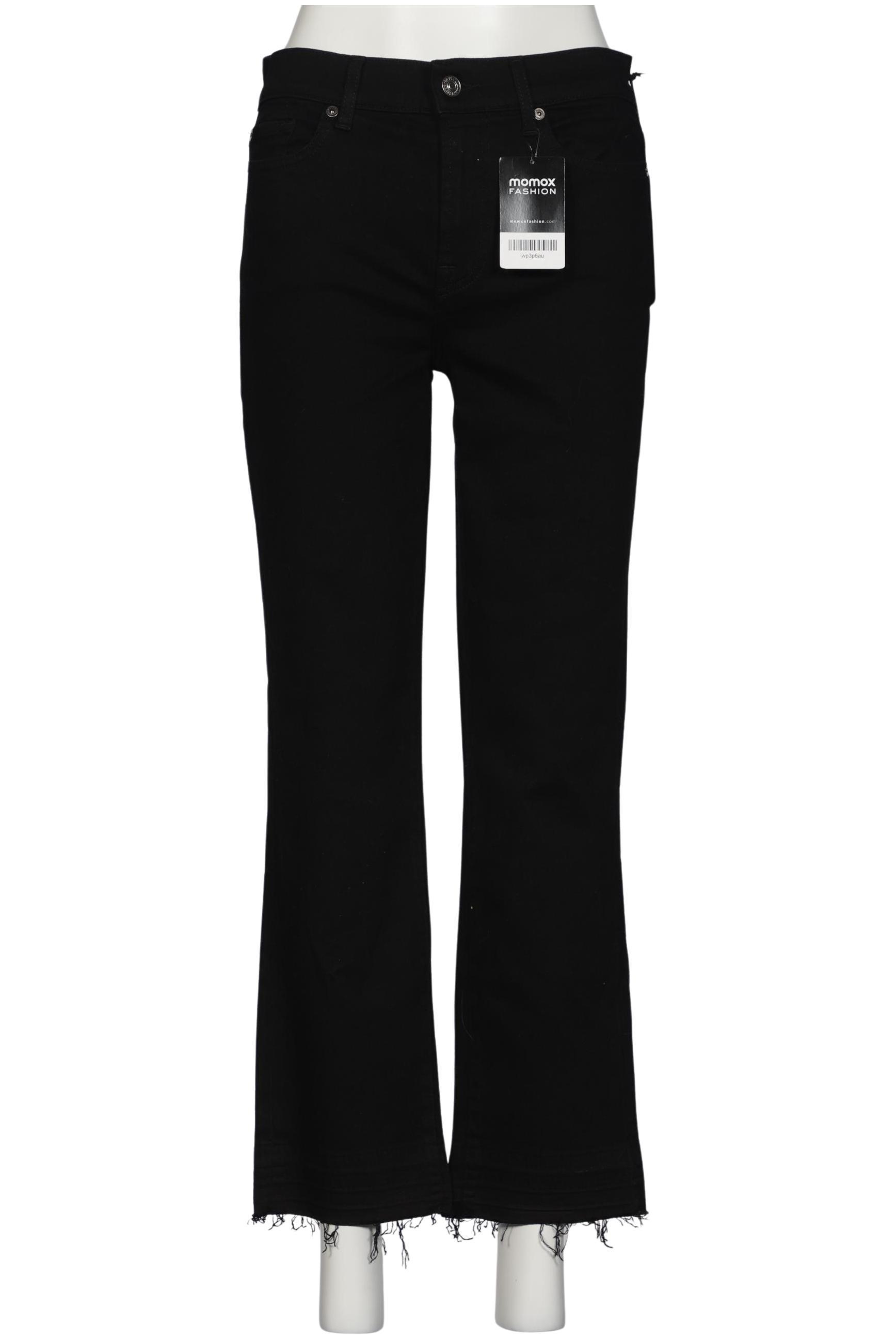 

7 for all mankind Damen Jeans, schwarz, Gr. 28