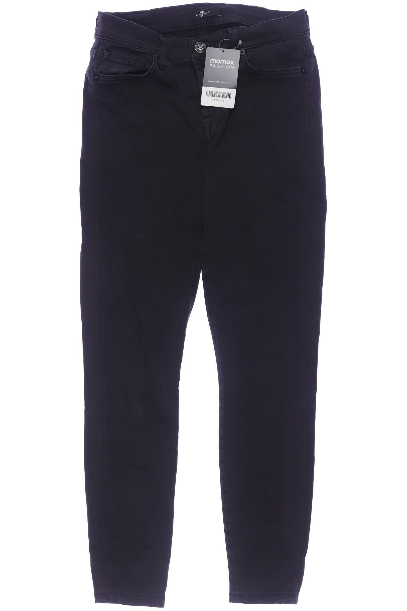 

7 for all mankind Damen Stoffhose, schwarz, Gr. 27