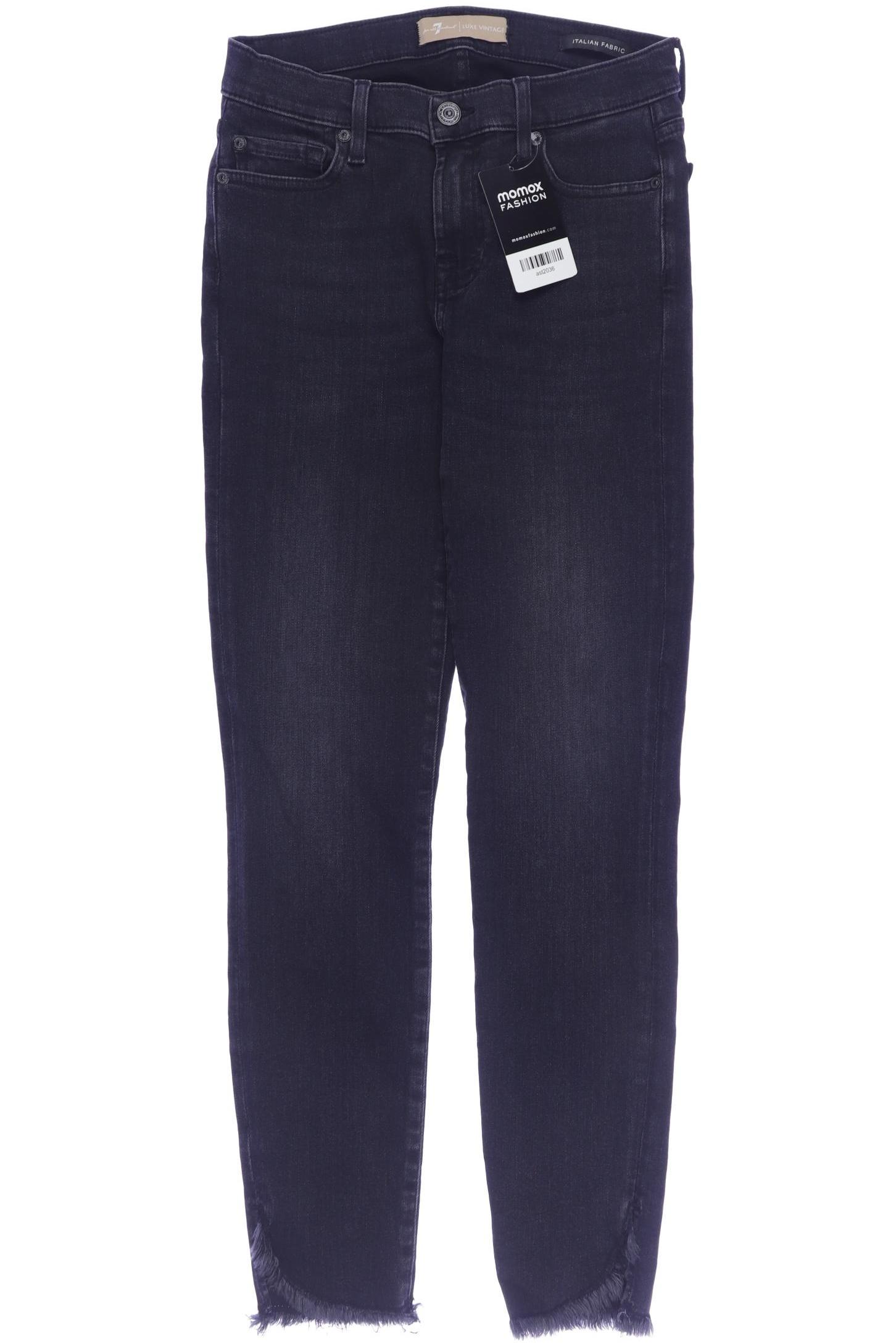 

7 for all mankind Damen Jeans, schwarz, Gr. 27