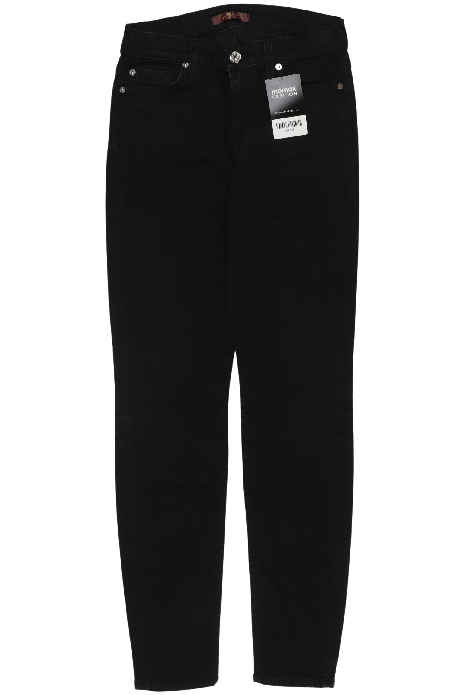 

7 for all mankind Damen Jeans, schwarz, Gr. 26