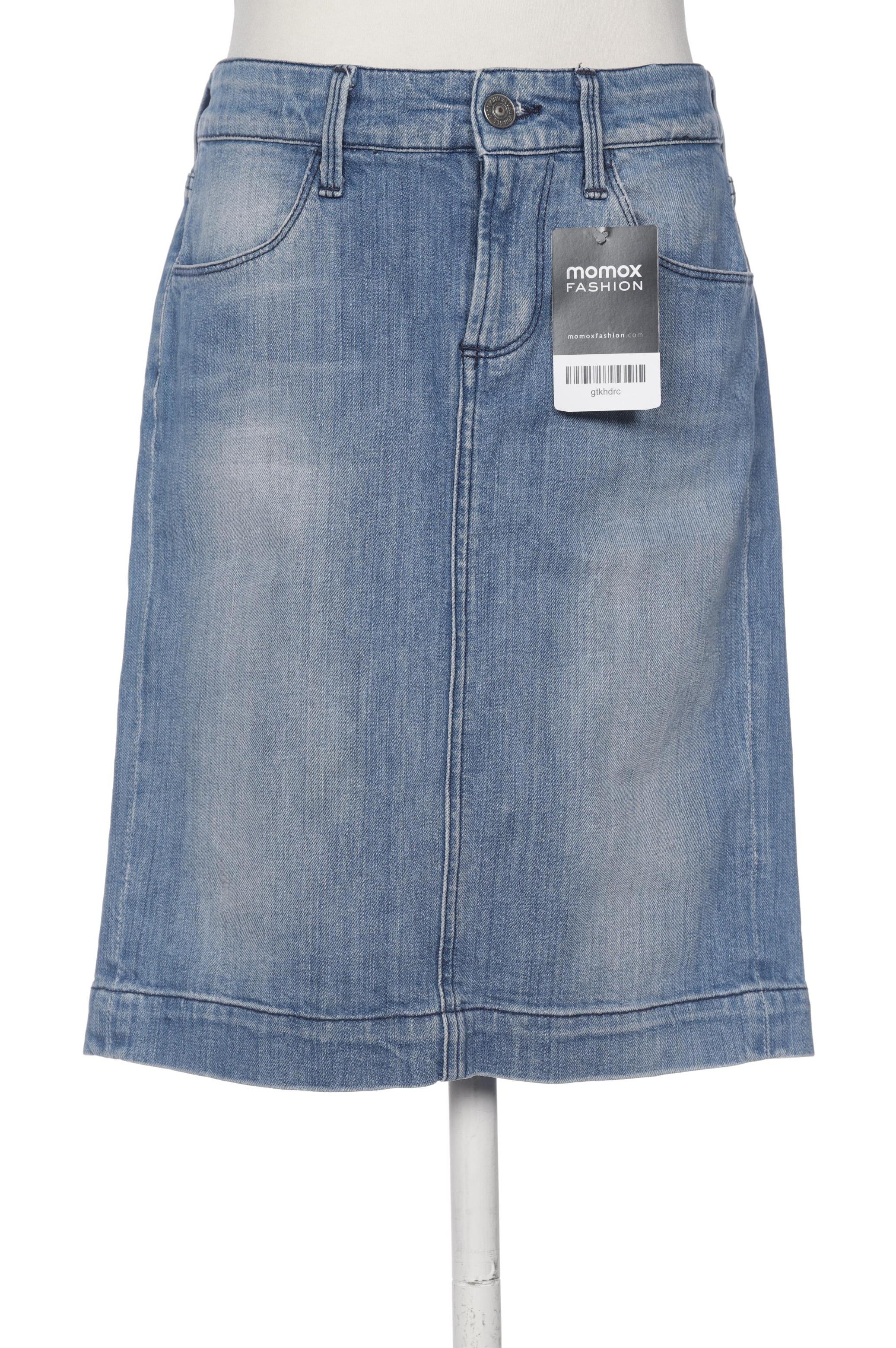 

7 for all mankind Damen Rock, blau, Gr. 38