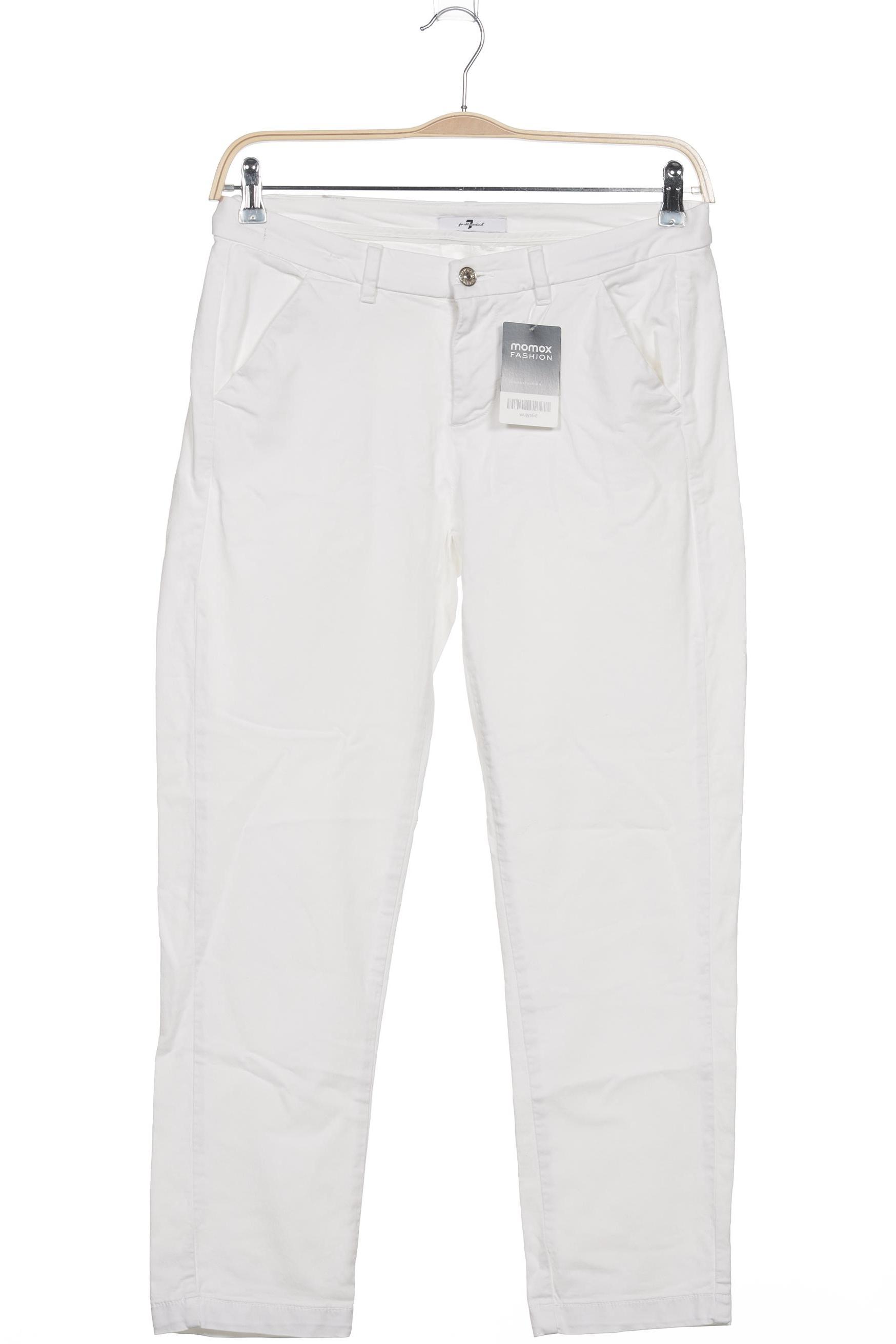 

7 for all mankind Damen Jeans, weiß, Gr. 40