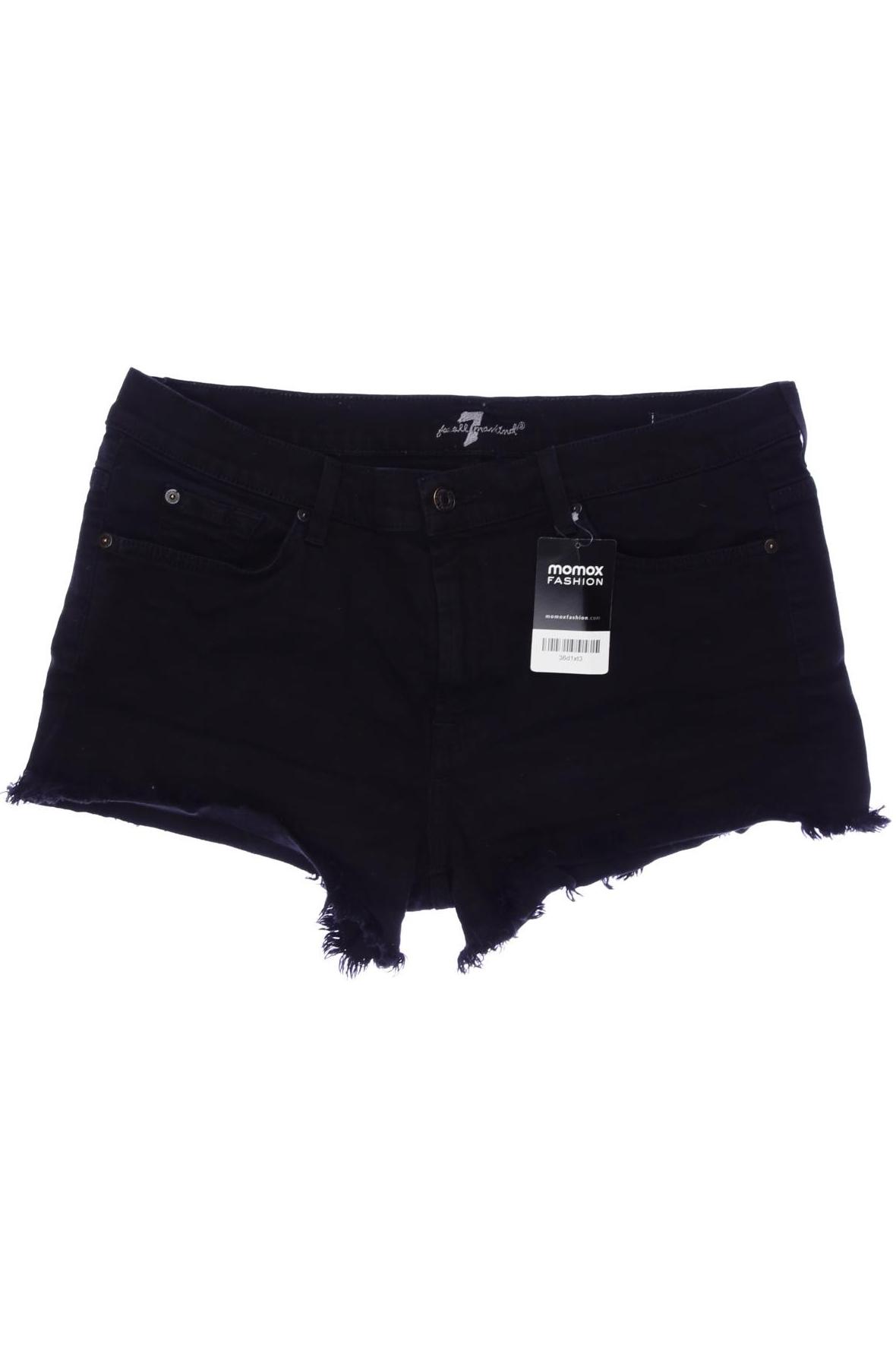 

7 for all mankind Damen Shorts, schwarz, Gr. 32