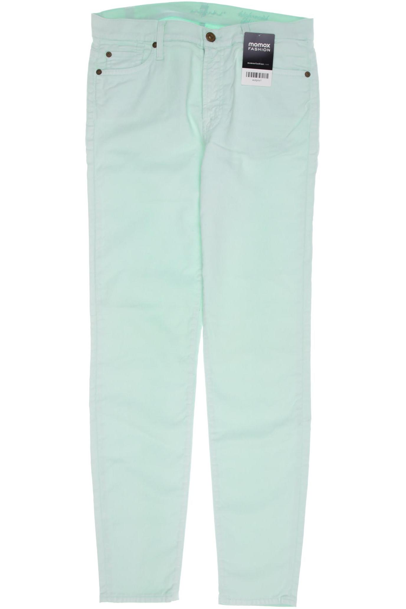 

7 for all mankind Damen Jeans, türkis, Gr. 28