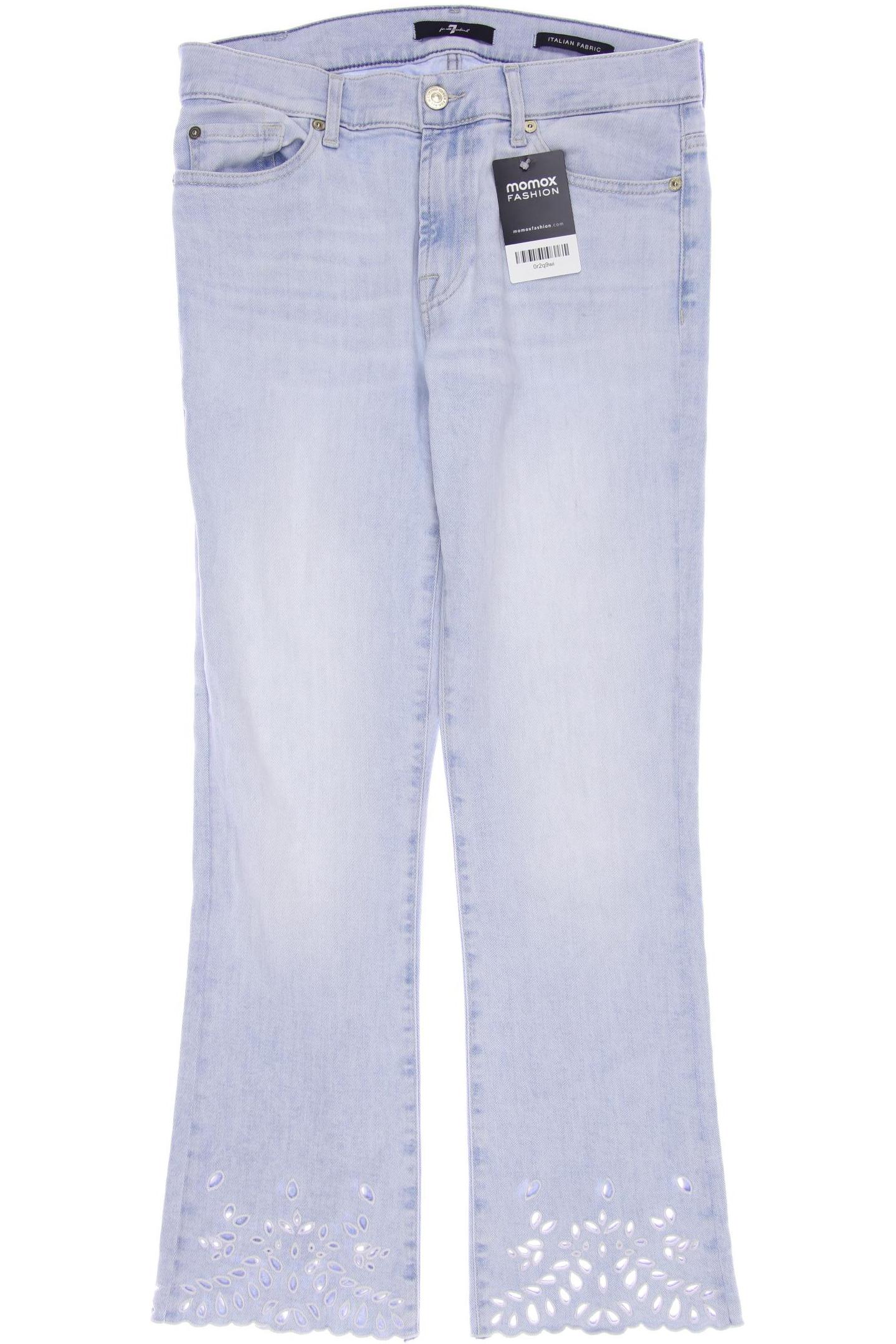 

7 for all mankind Damen Jeans, hellblau