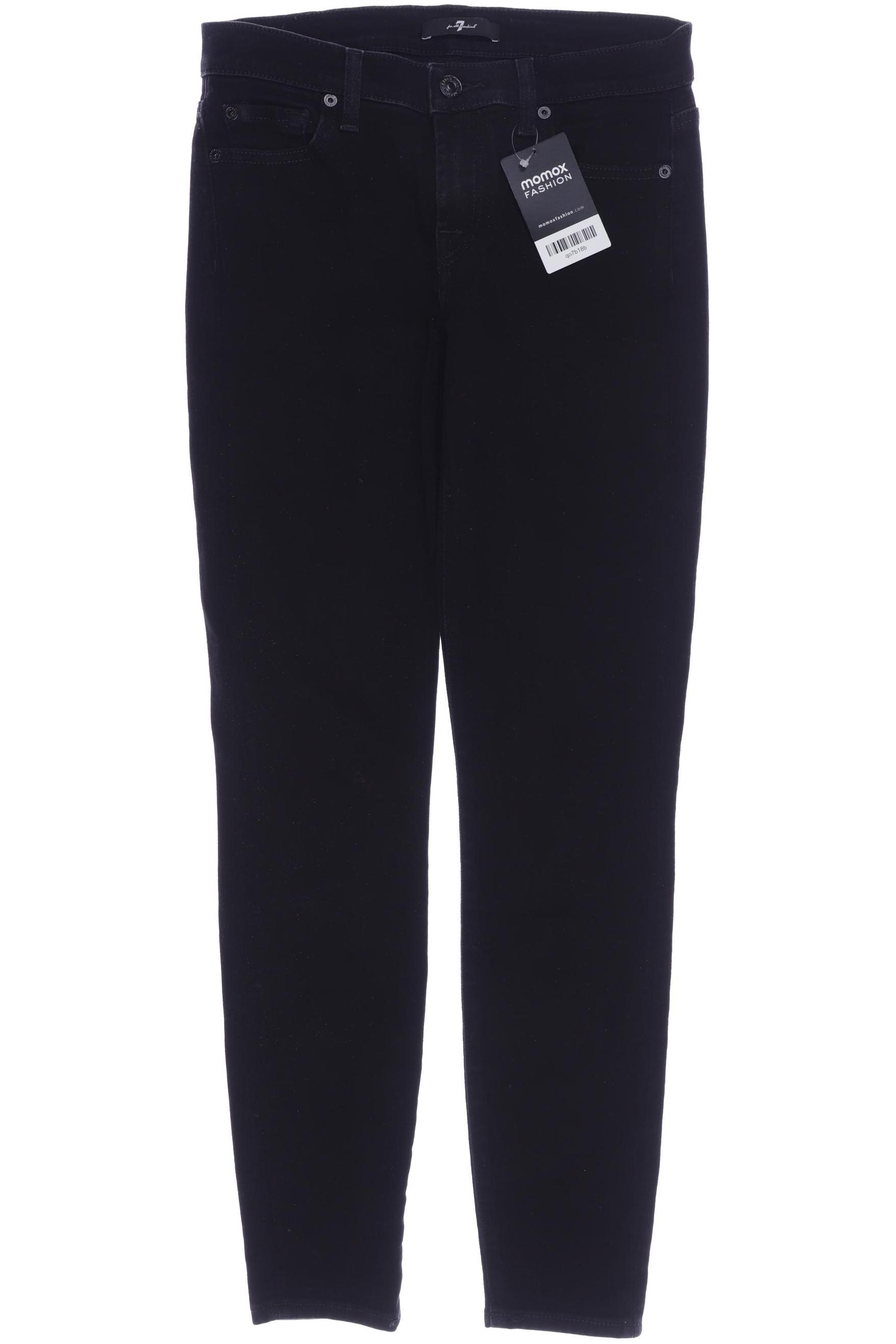 

7 for all mankind Damen Jeans, schwarz, Gr. 25