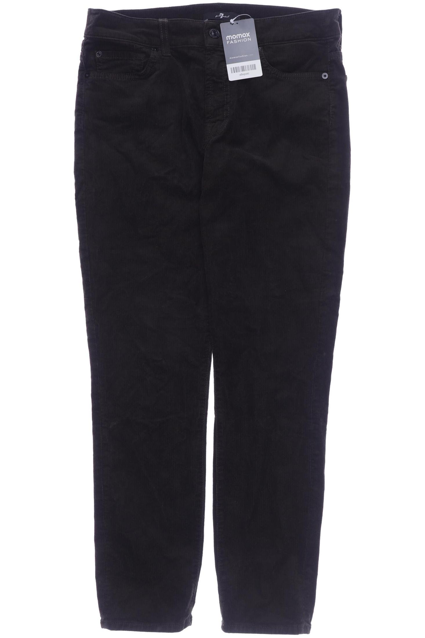 

7 for all mankind Damen Stoffhose, braun, Gr. 27