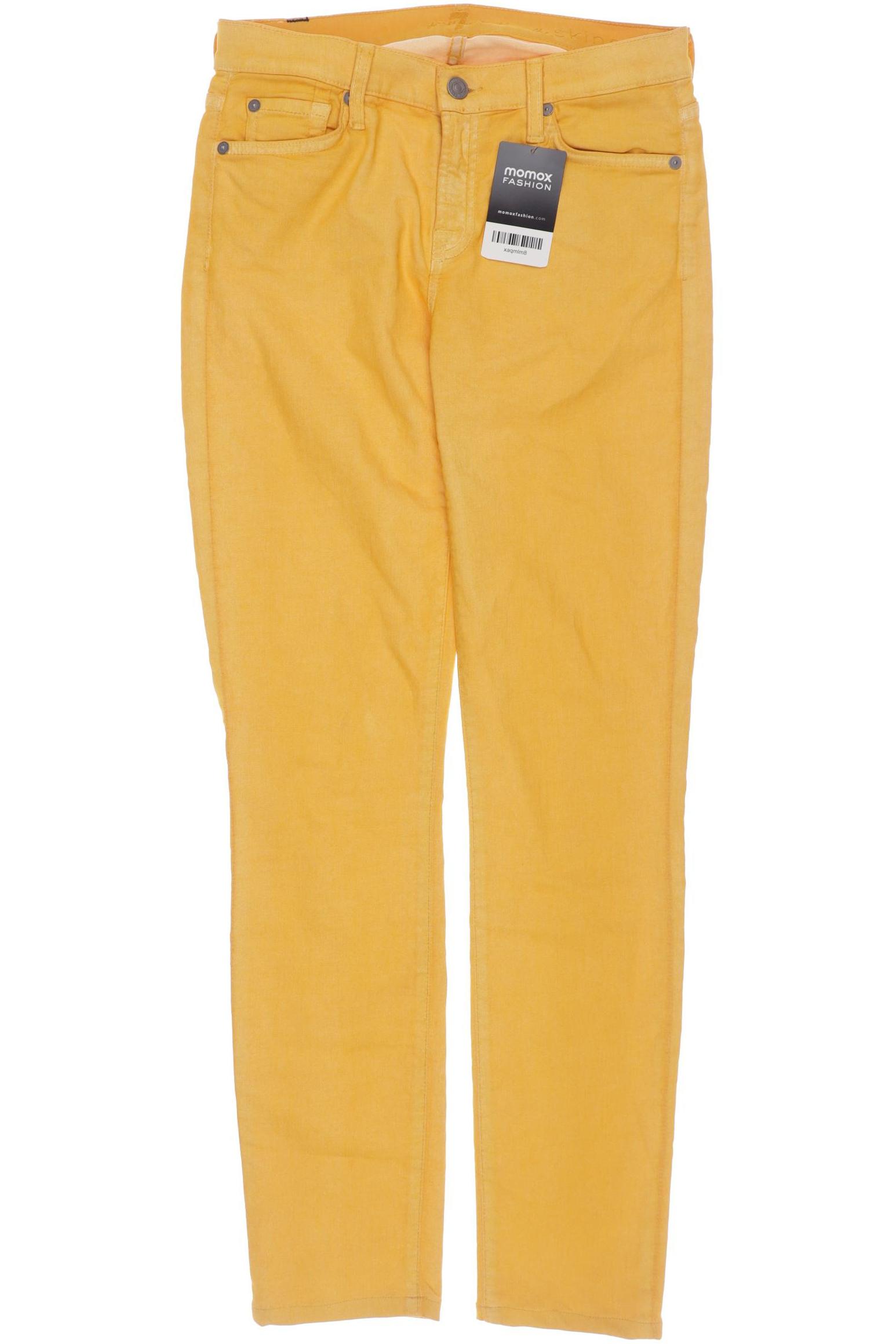 

7 for all mankind Damen Jeans, orange, Gr. 27