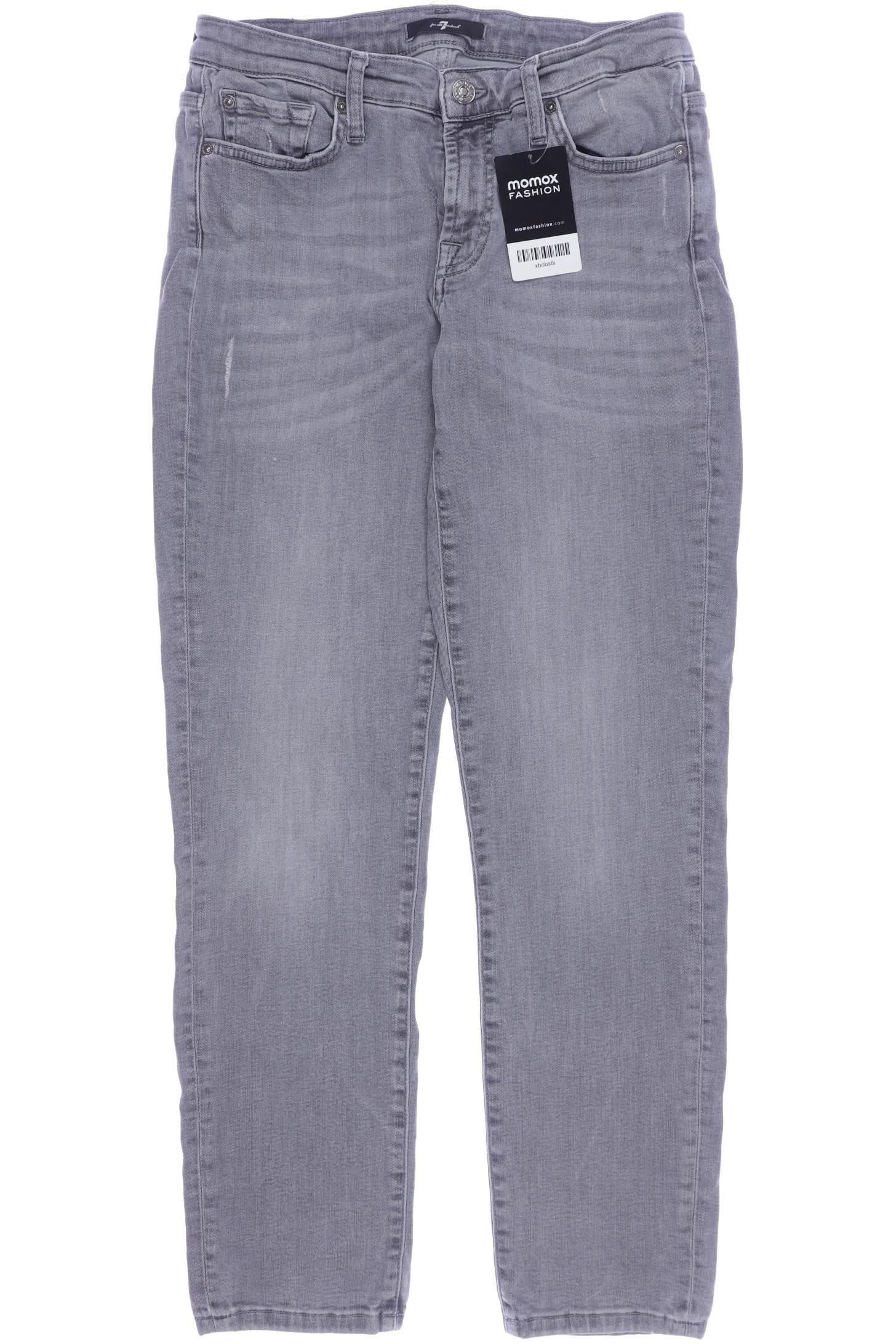 

7 for all mankind Damen Jeans, grau, Gr. 28