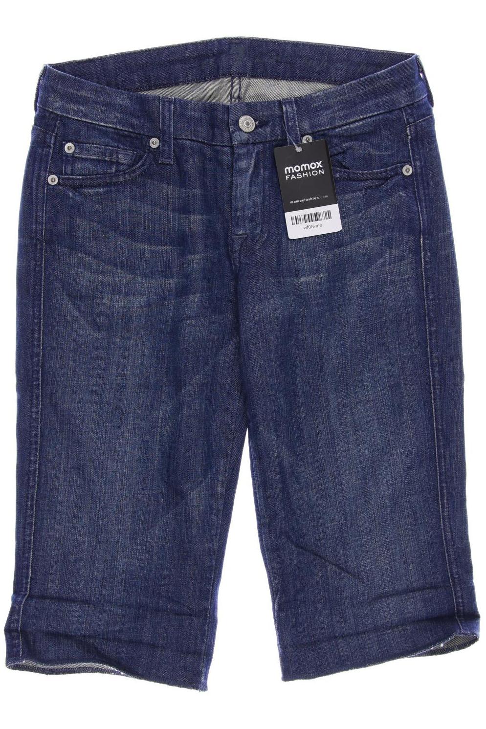 

7 for all mankind Damen Shorts, blau, Gr. 34