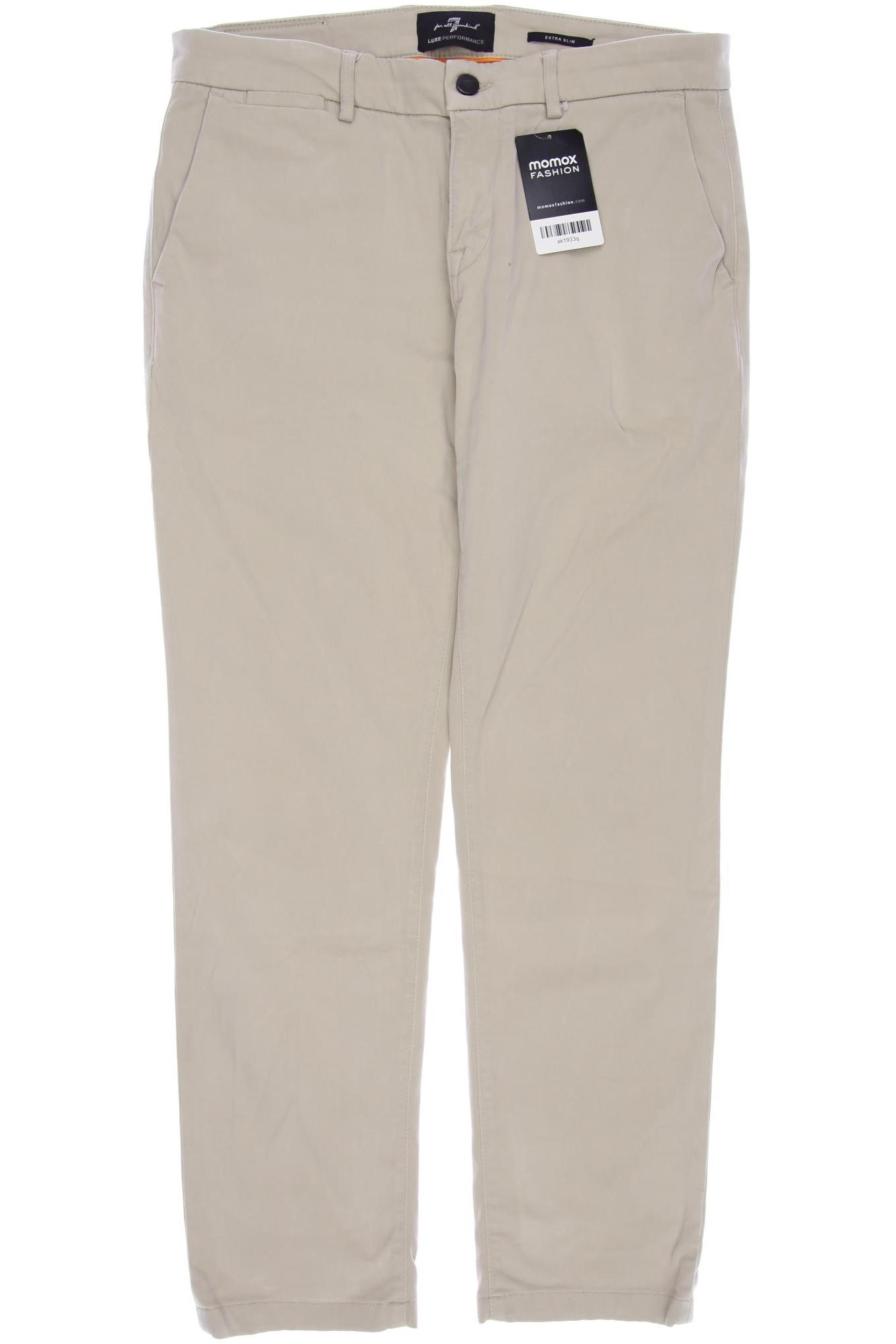 

7 for all mankind Herren Stoffhose, beige