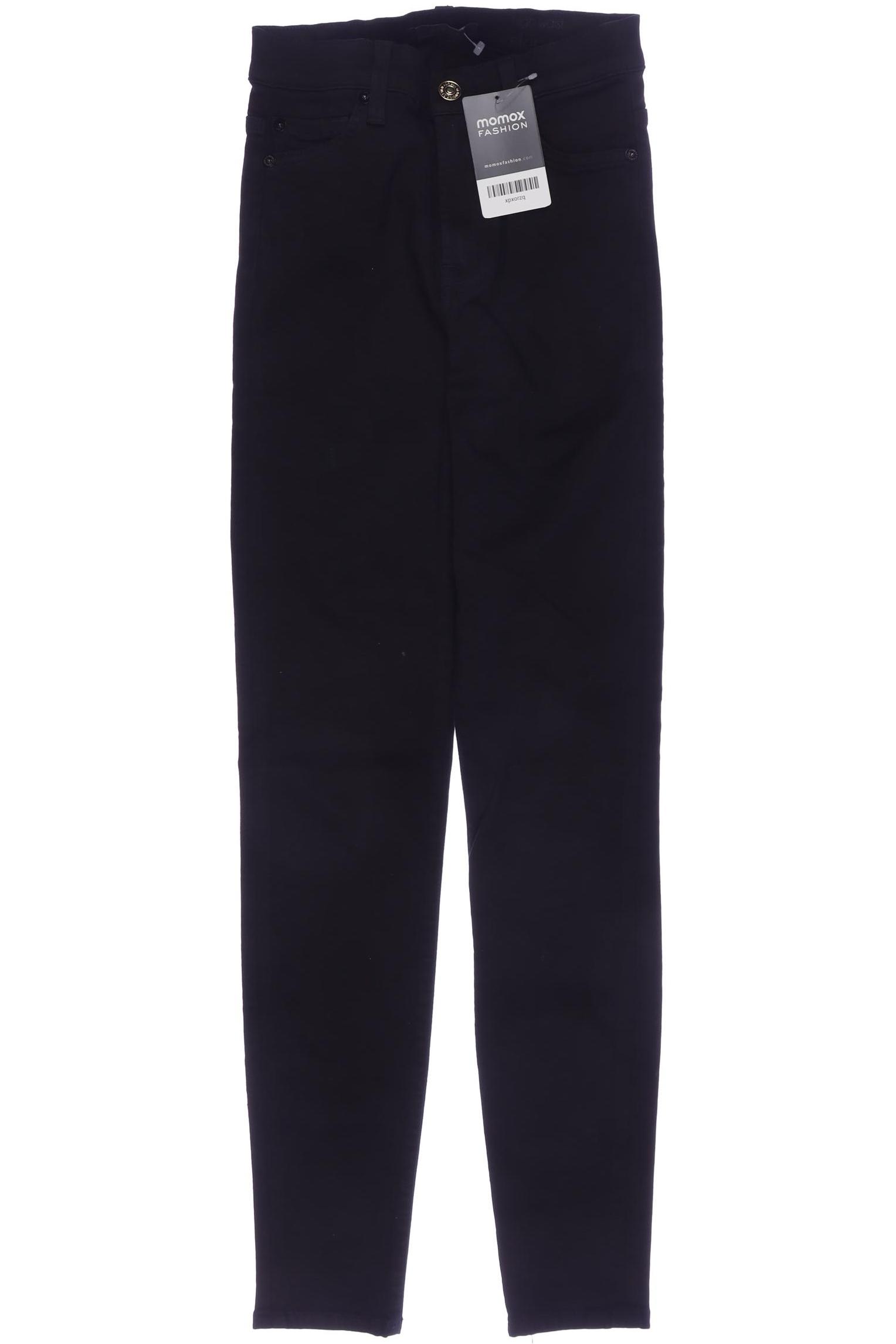 

7 for all mankind Damen Jeans, schwarz, Gr. 24