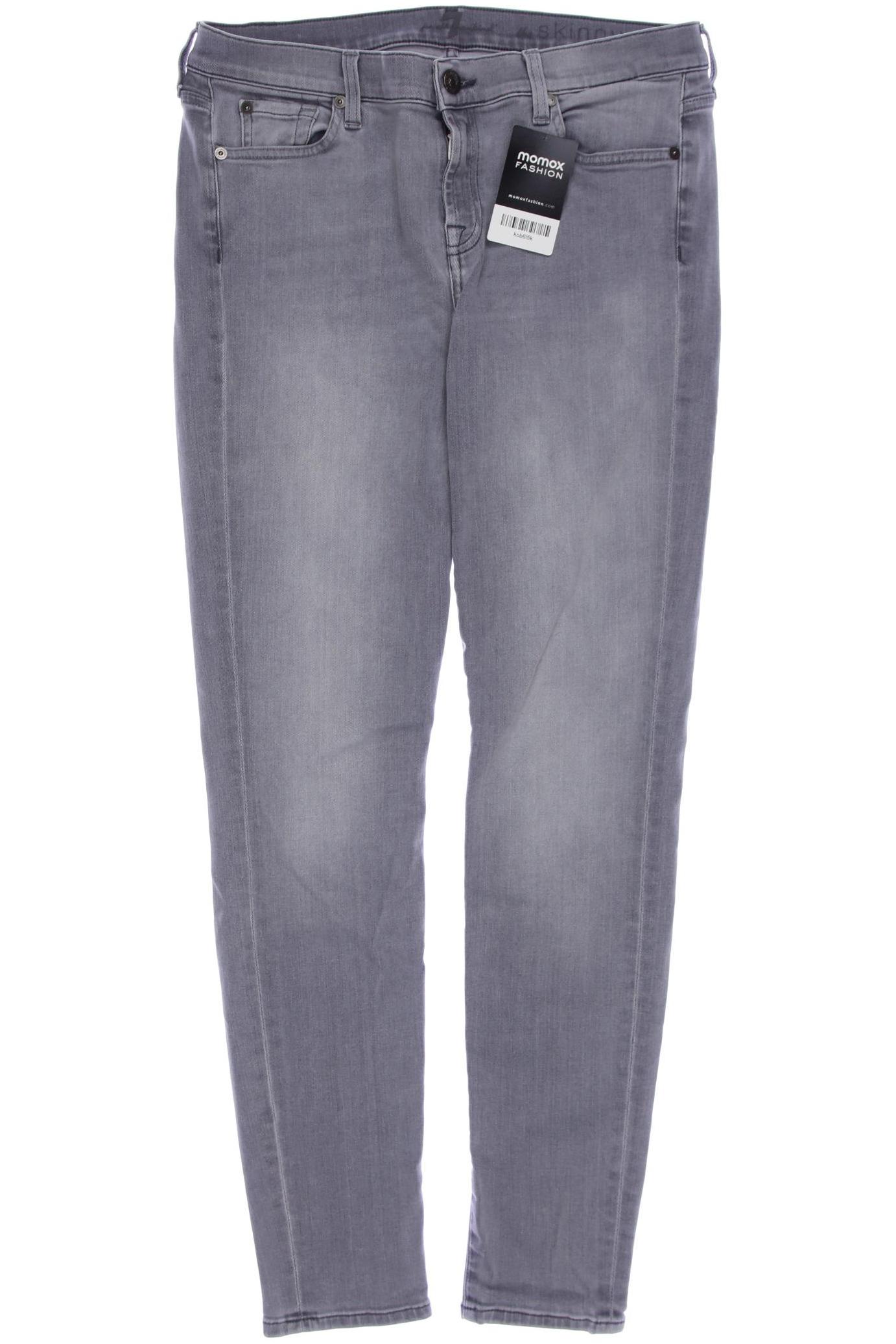 

7 for all mankind Damen Jeans, grau, Gr. 30