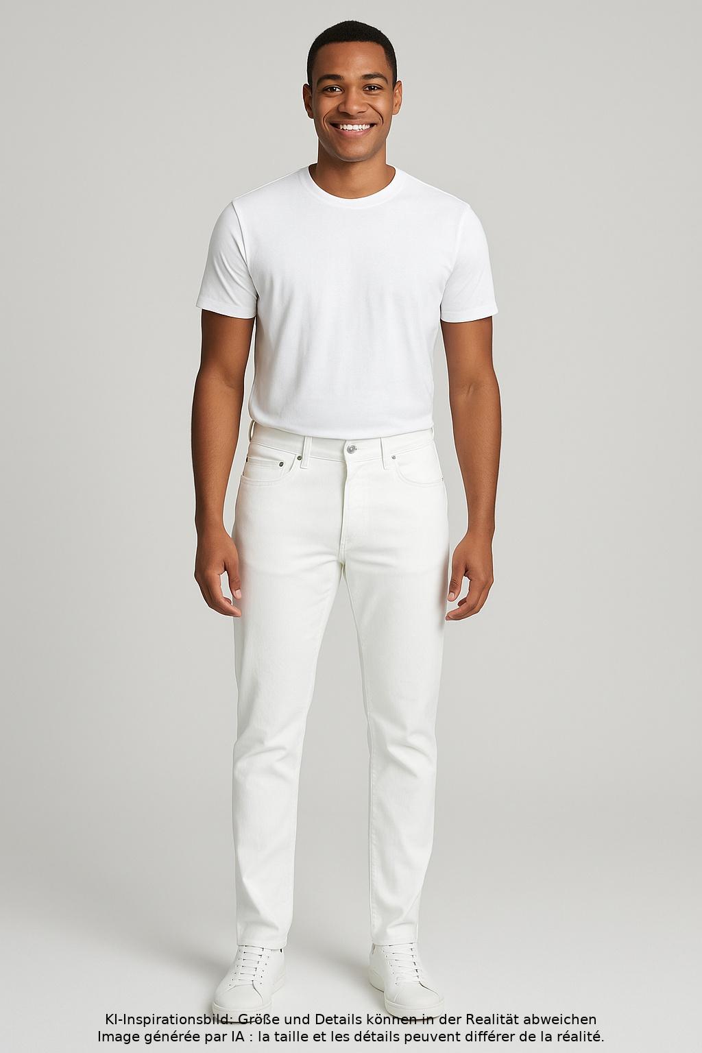 

7 for all mankind Herren Jeans, weiß, Gr. 34