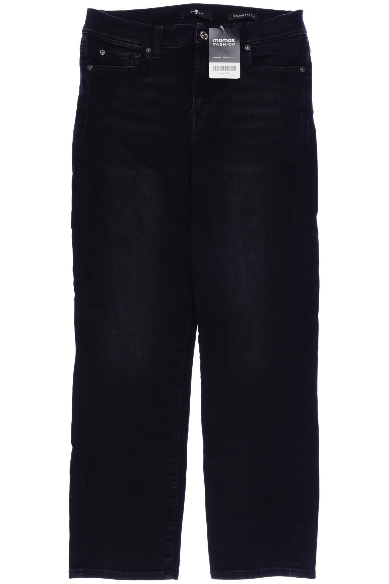 

7 for all mankind Damen Jeans, schwarz, Gr. 29