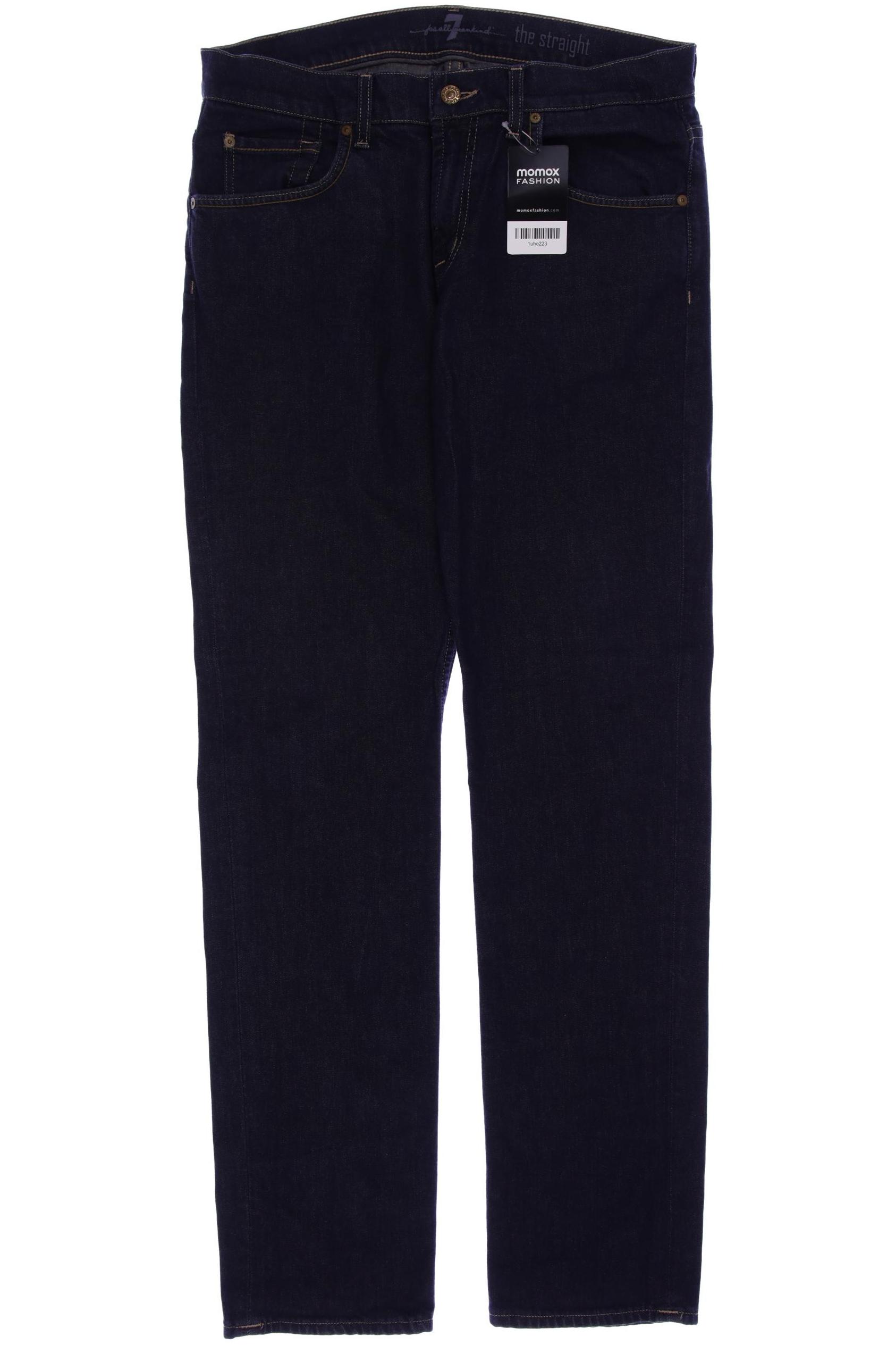 

7 for all mankind Herren Jeans, marineblau, Gr. 52