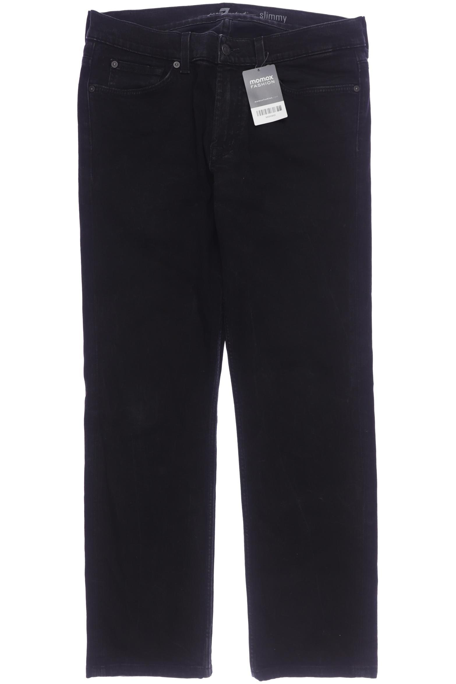 

7 for all mankind Herren Jeans, schwarz, Gr. 32