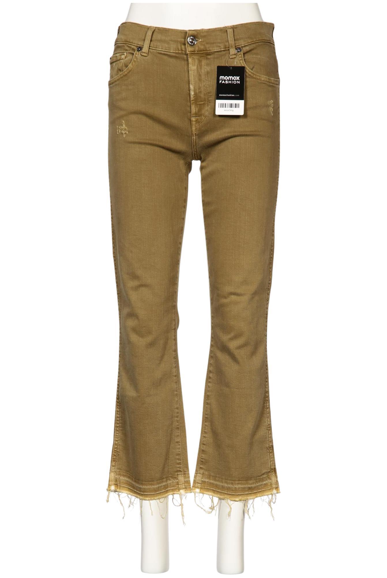 

7 for all mankind Damen Jeans, braun, Gr. 28