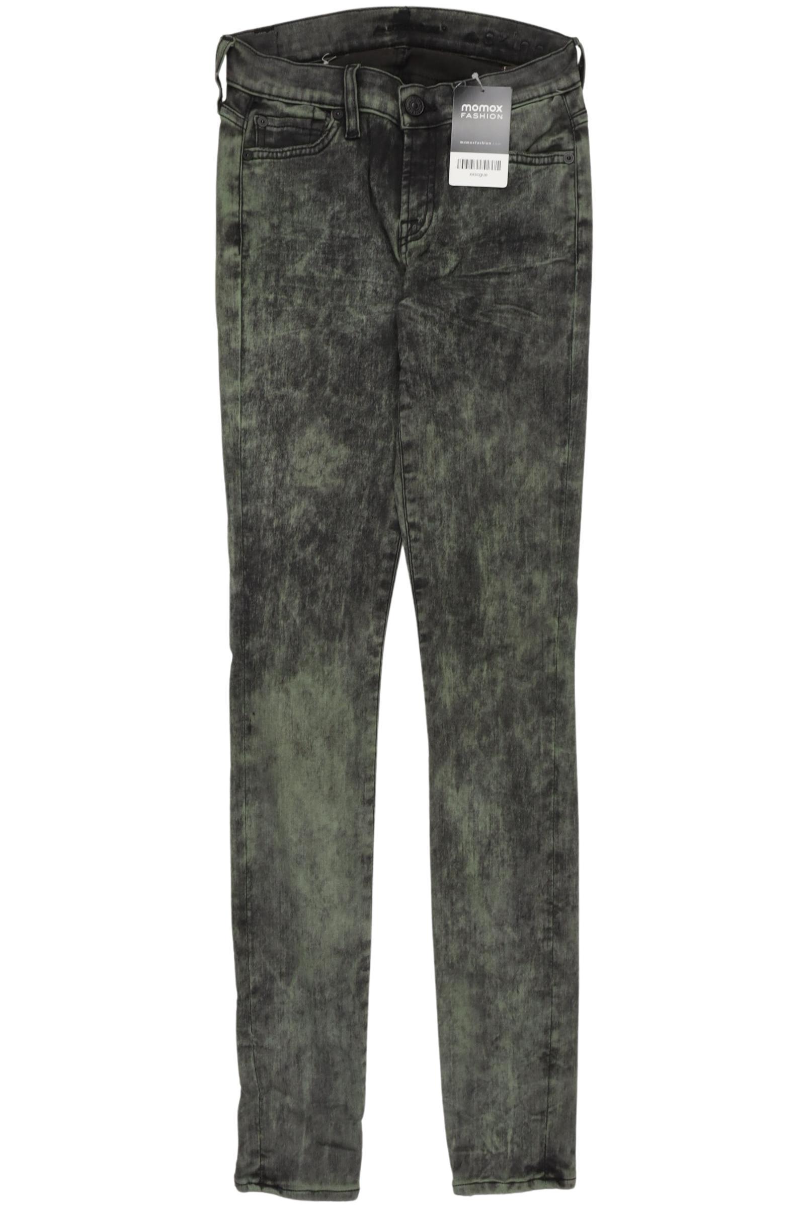 

7 for all mankind Damen Jeans, grün, Gr. 27