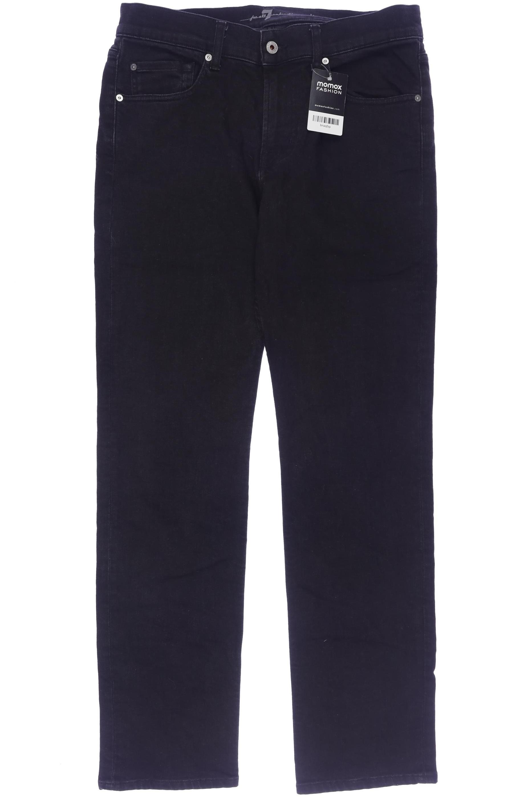 

7 for all mankind Herren Jeans, schwarz, Gr. 32