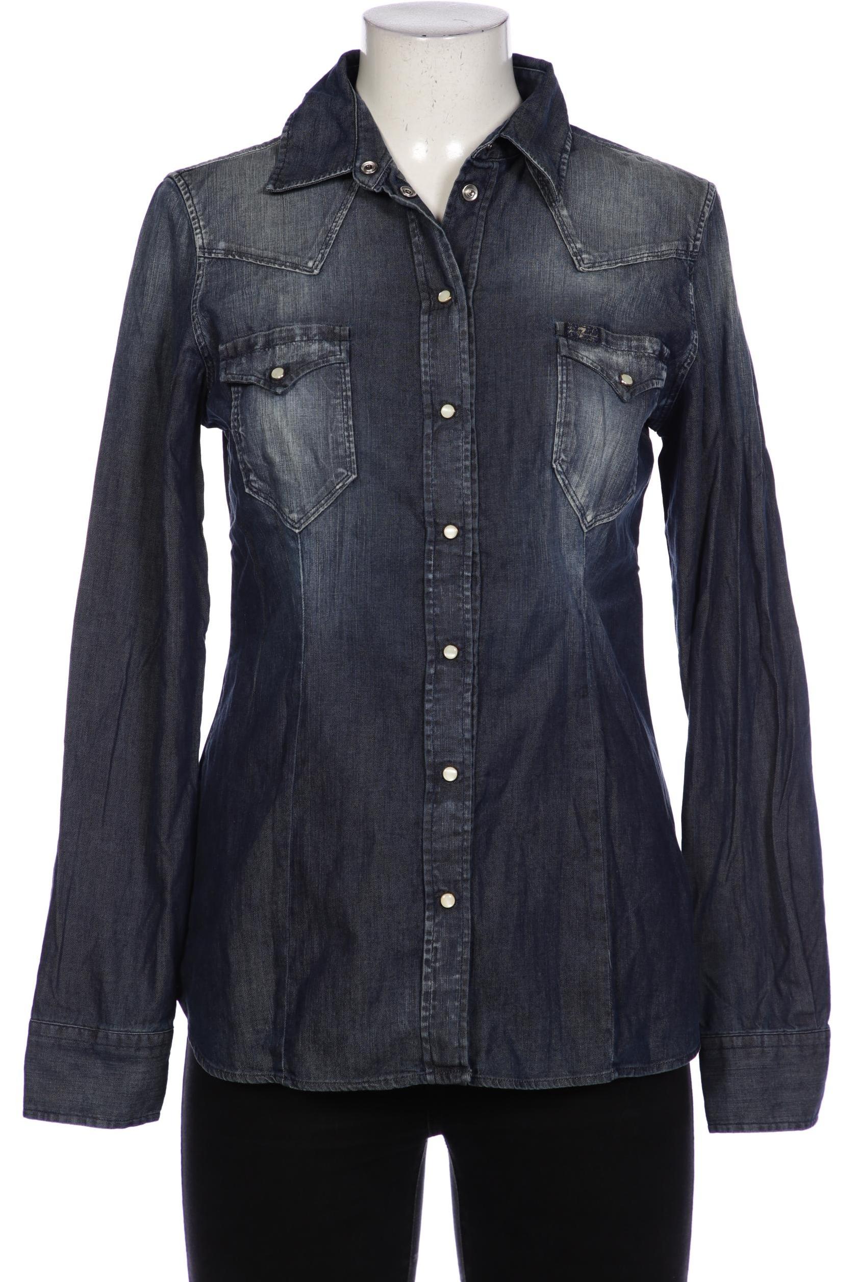 

7 for all mankind Damen Bluse, marineblau, Gr. 38