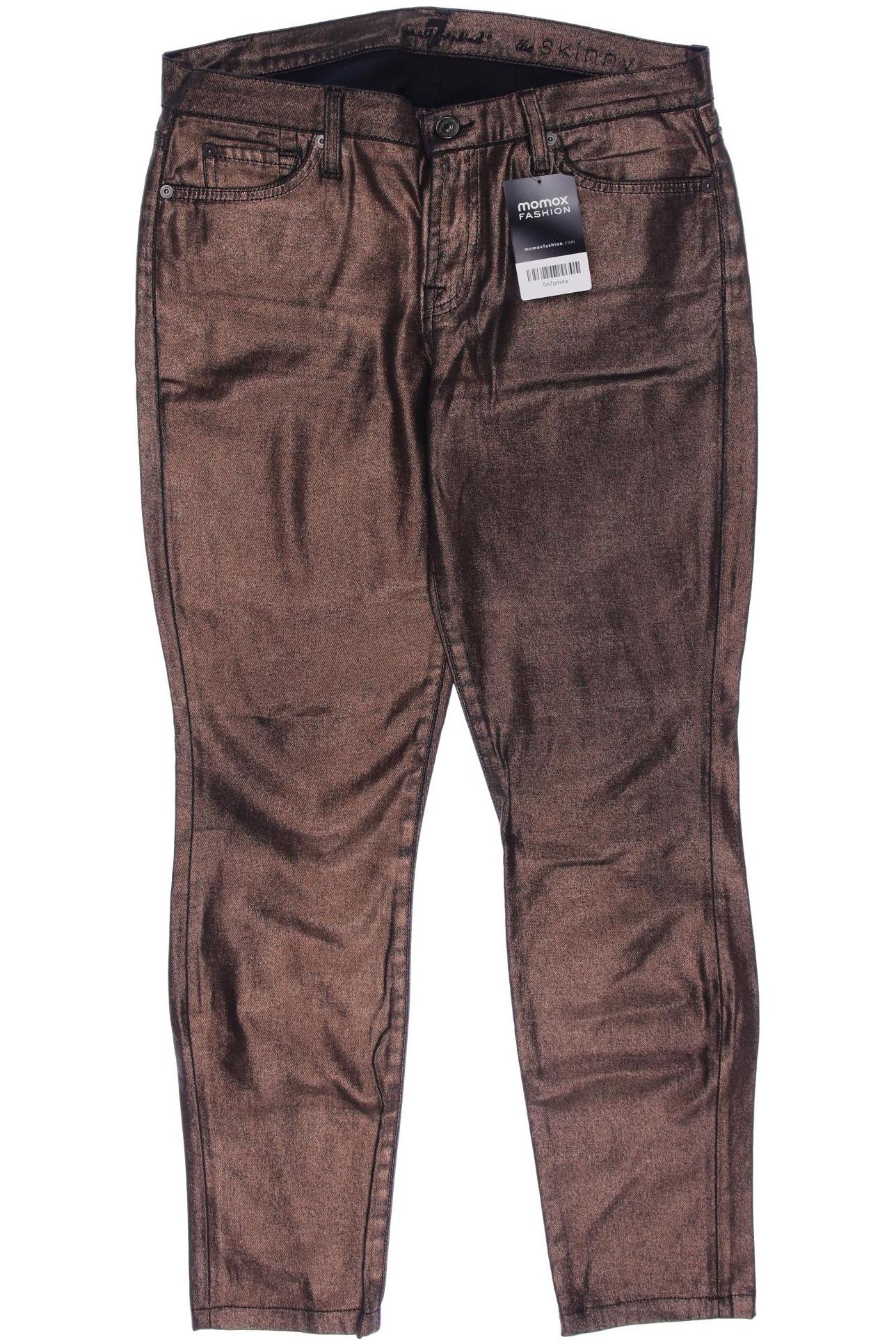 

7 for all mankind Damen Jeans, braun, Gr. 28