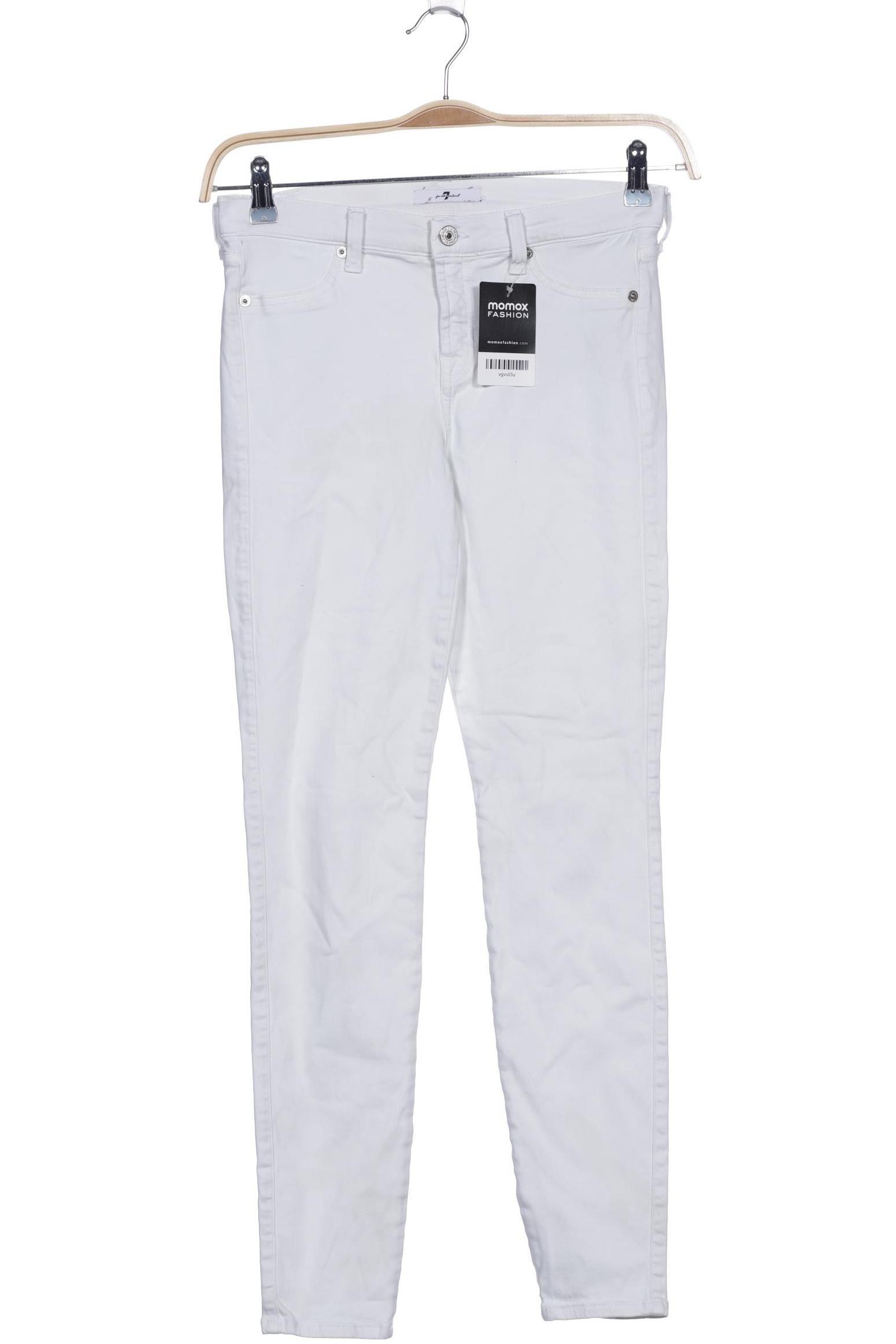 

7 for all mankind Damen Jeans, weiß