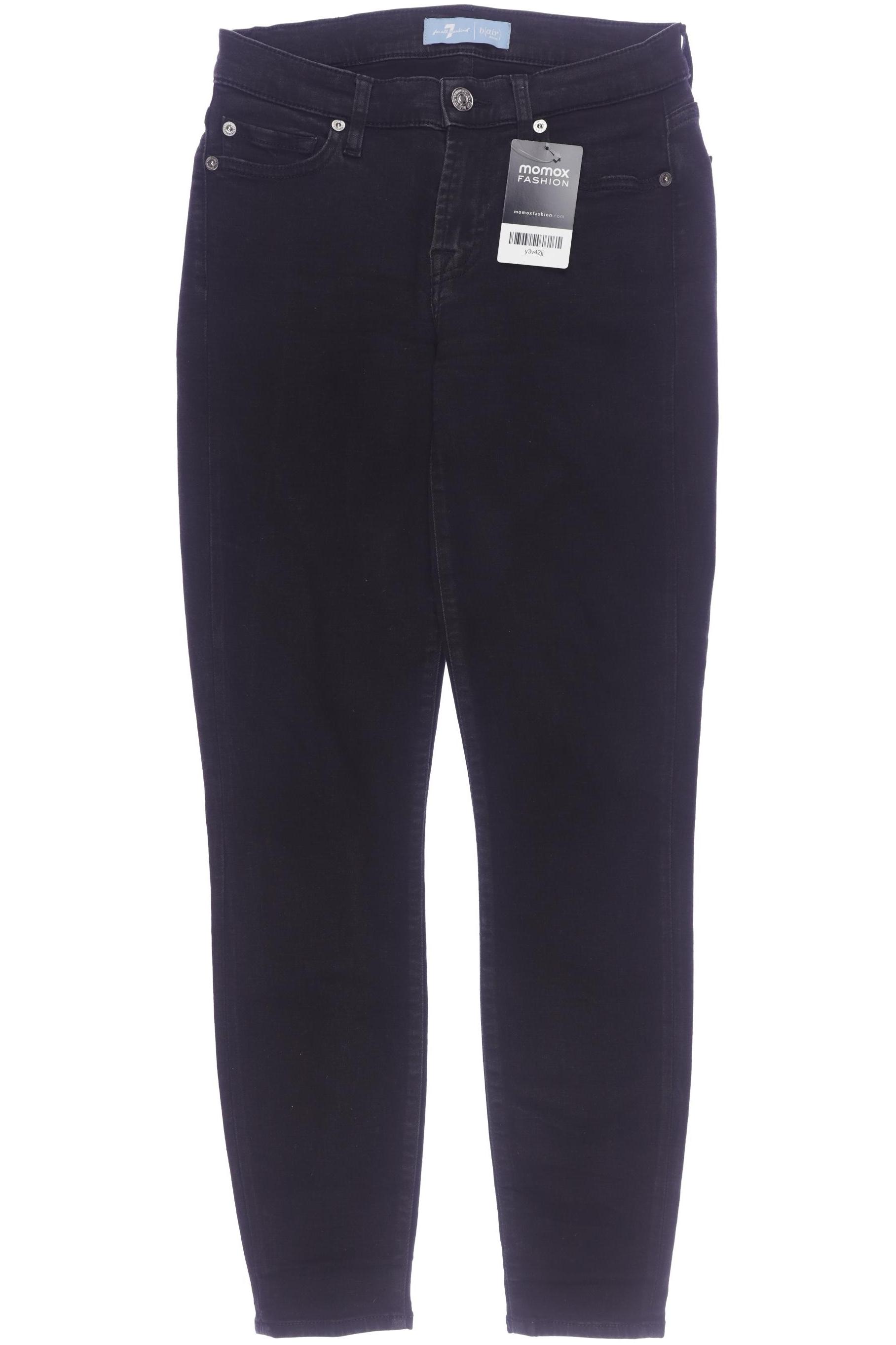 

7 for all mankind Damen Jeans, schwarz, Gr. 25