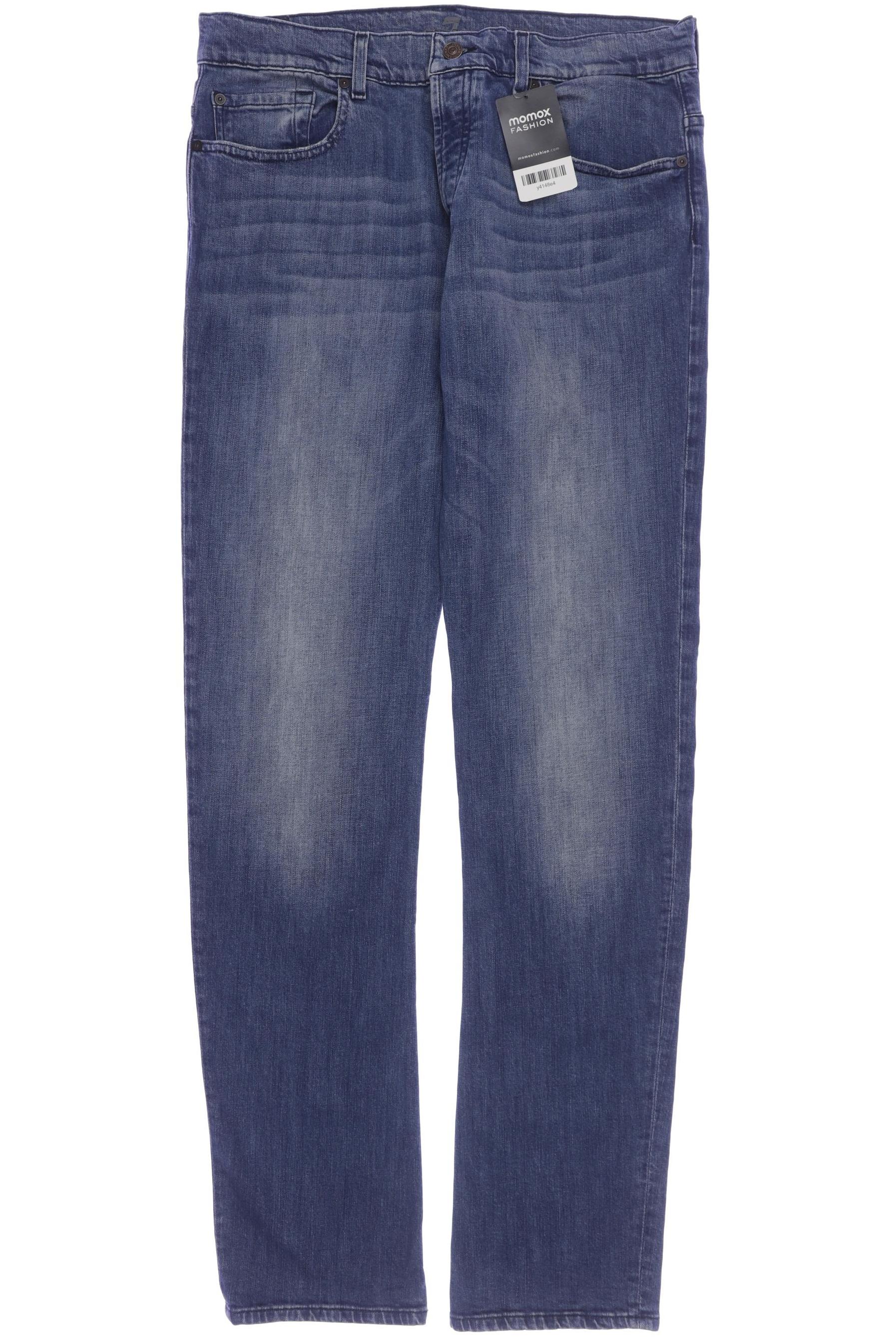 

7 for all mankind Herren Jeans, blau, Gr. 33