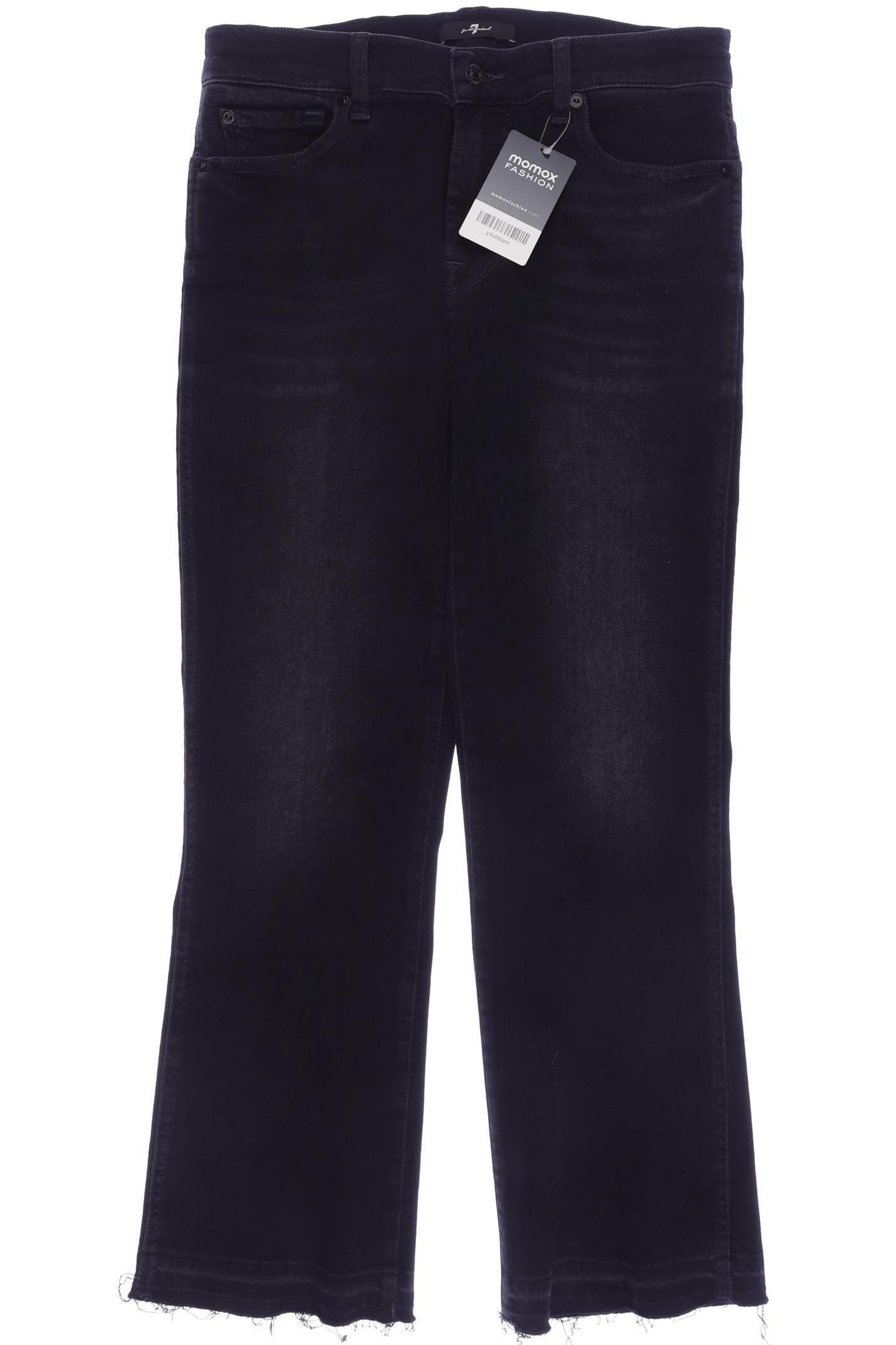 

7 for all mankind Damen Jeans, schwarz, Gr. 28