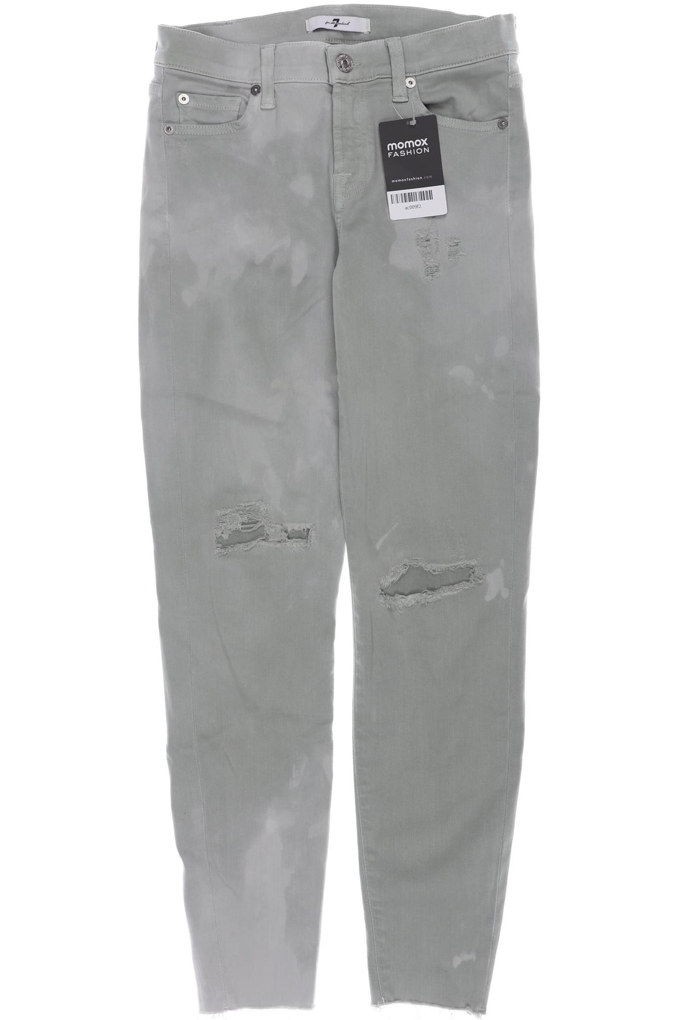 

7 for all mankind Damen Jeans, hellgrün