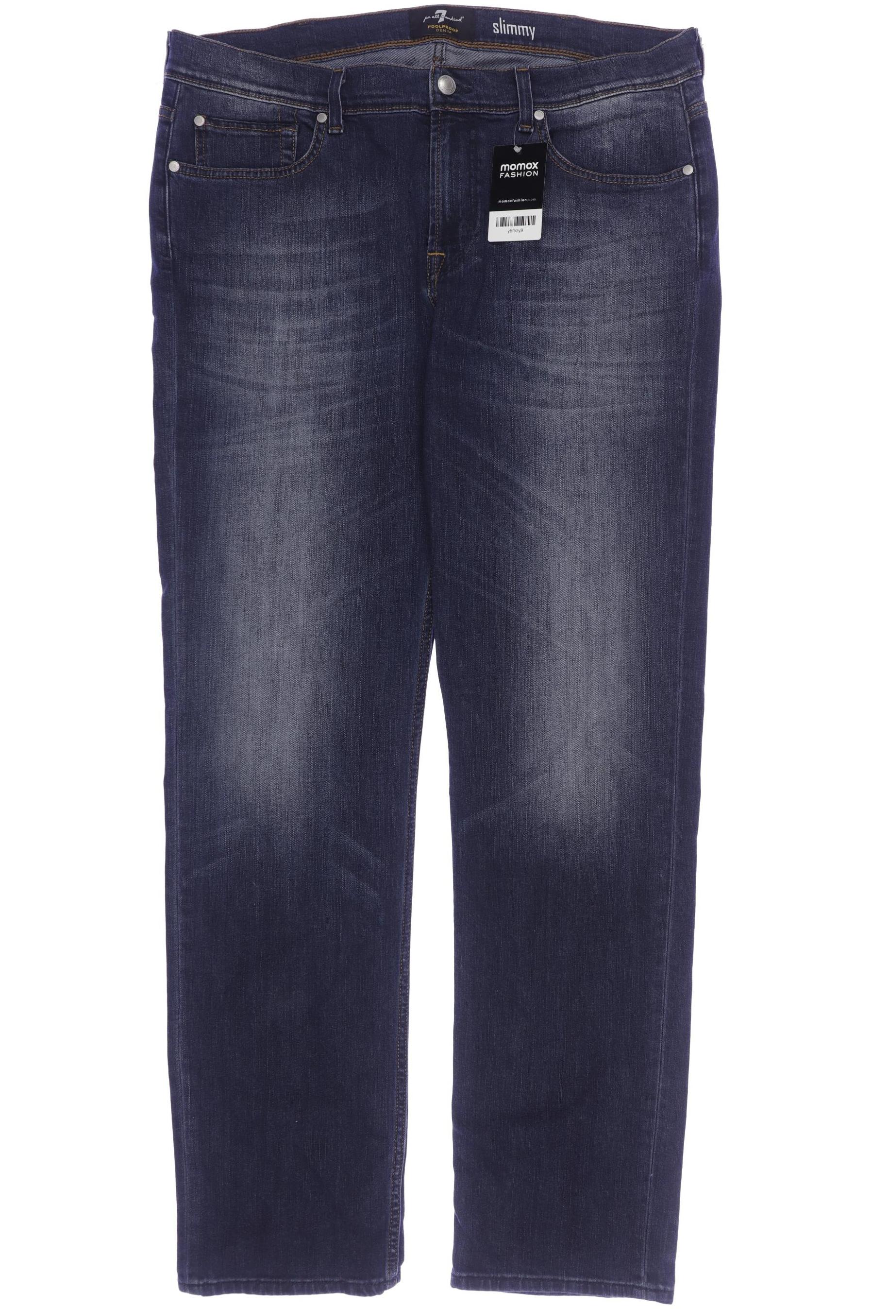 

7 for all mankind Herren Jeans, marineblau, Gr. 38