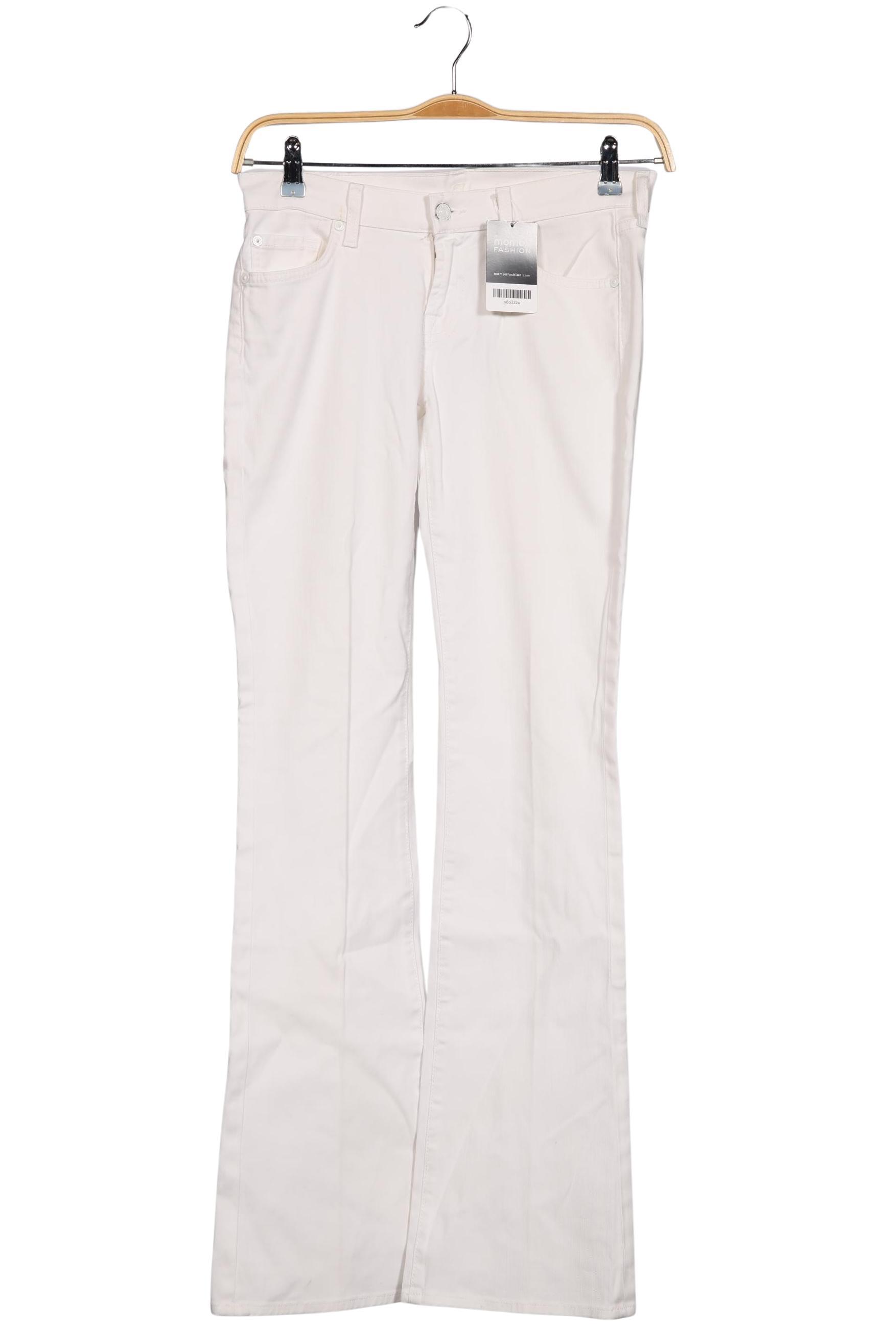 

7 for all mankind Damen Jeans, weiß, Gr. 26