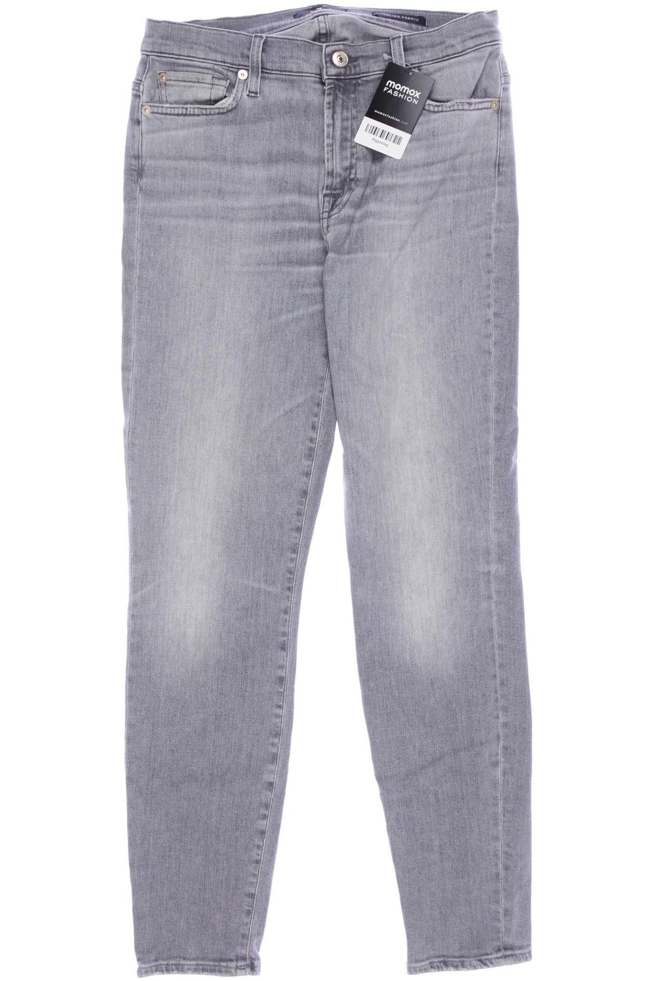 

7 for all mankind Damen Jeans, grau, Gr. 30