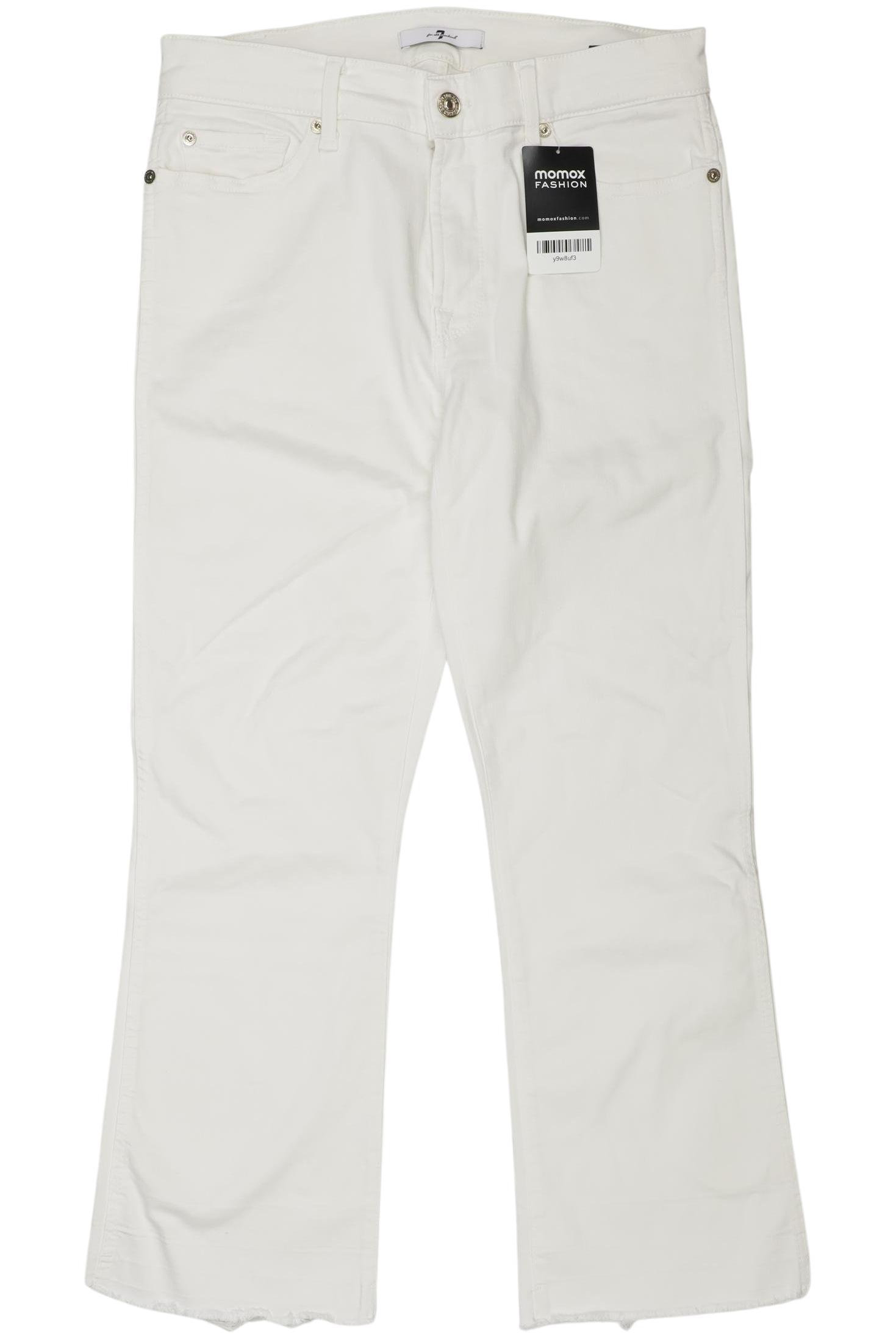 

7 for all mankind Damen Jeans, weiß, Gr. 30